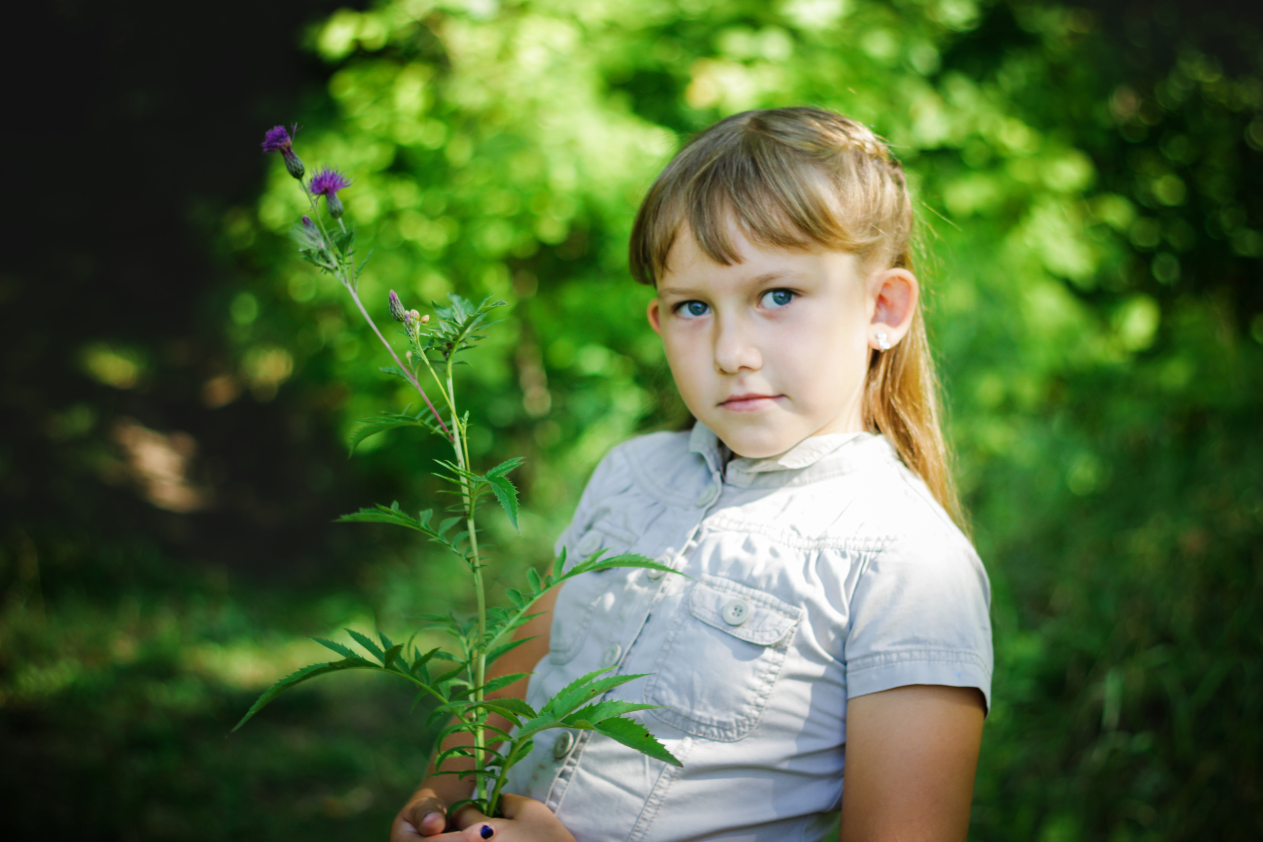 Прогулка в парке. Фотограф Алёна Кладова