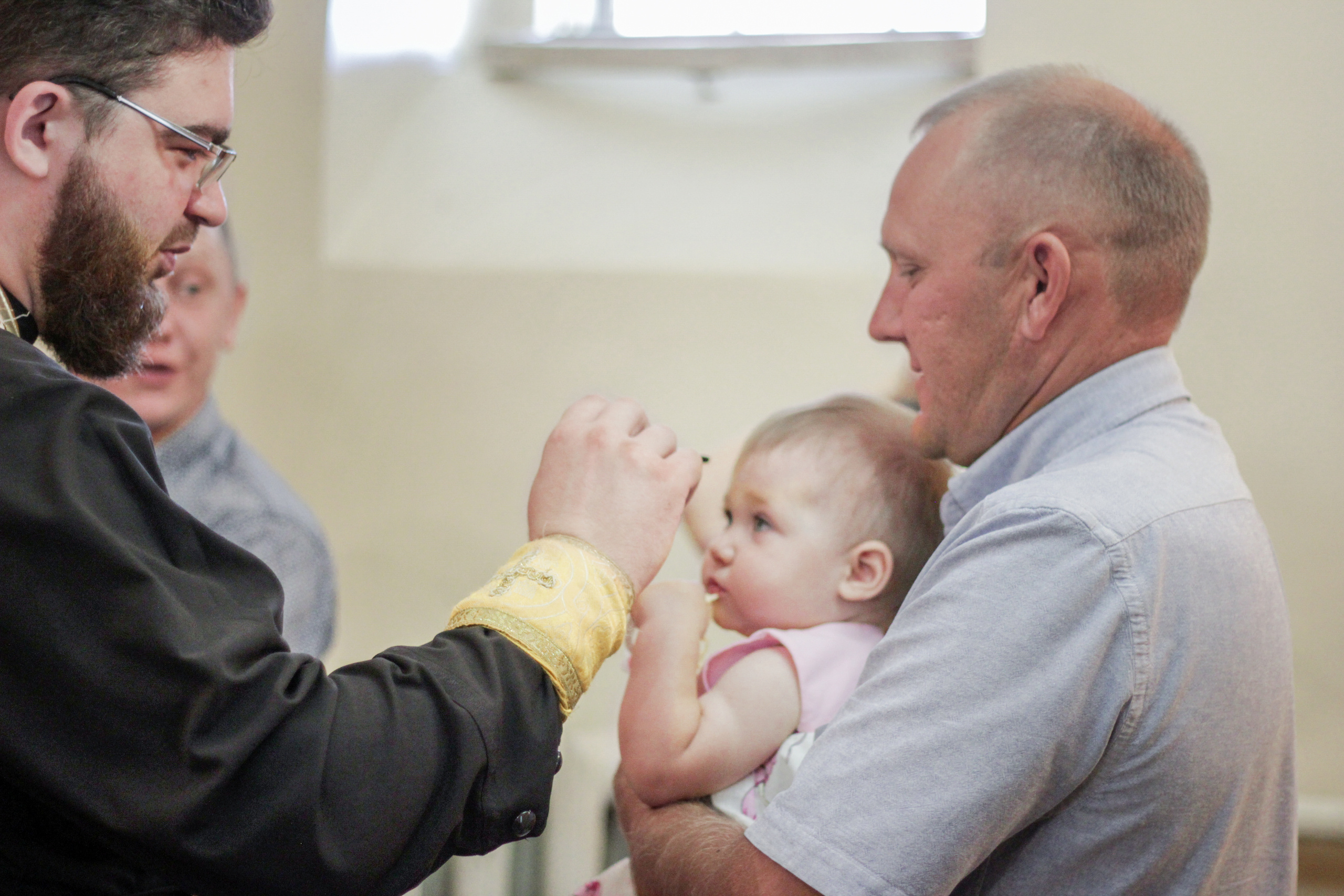 Крещение Софии и Варвары. Фотограф Алёна Кладова