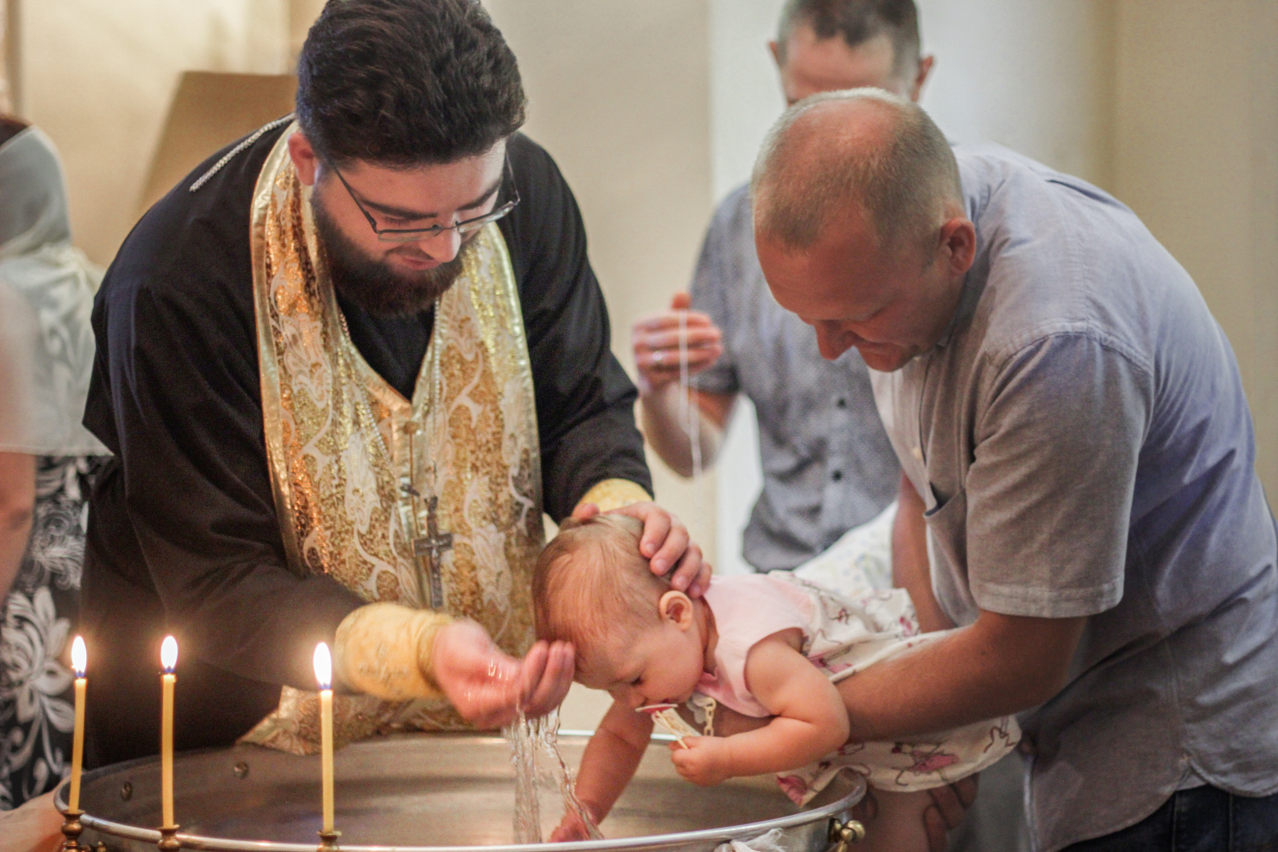 Крещение Софии и Варвары. Фотограф Алёна Кладова