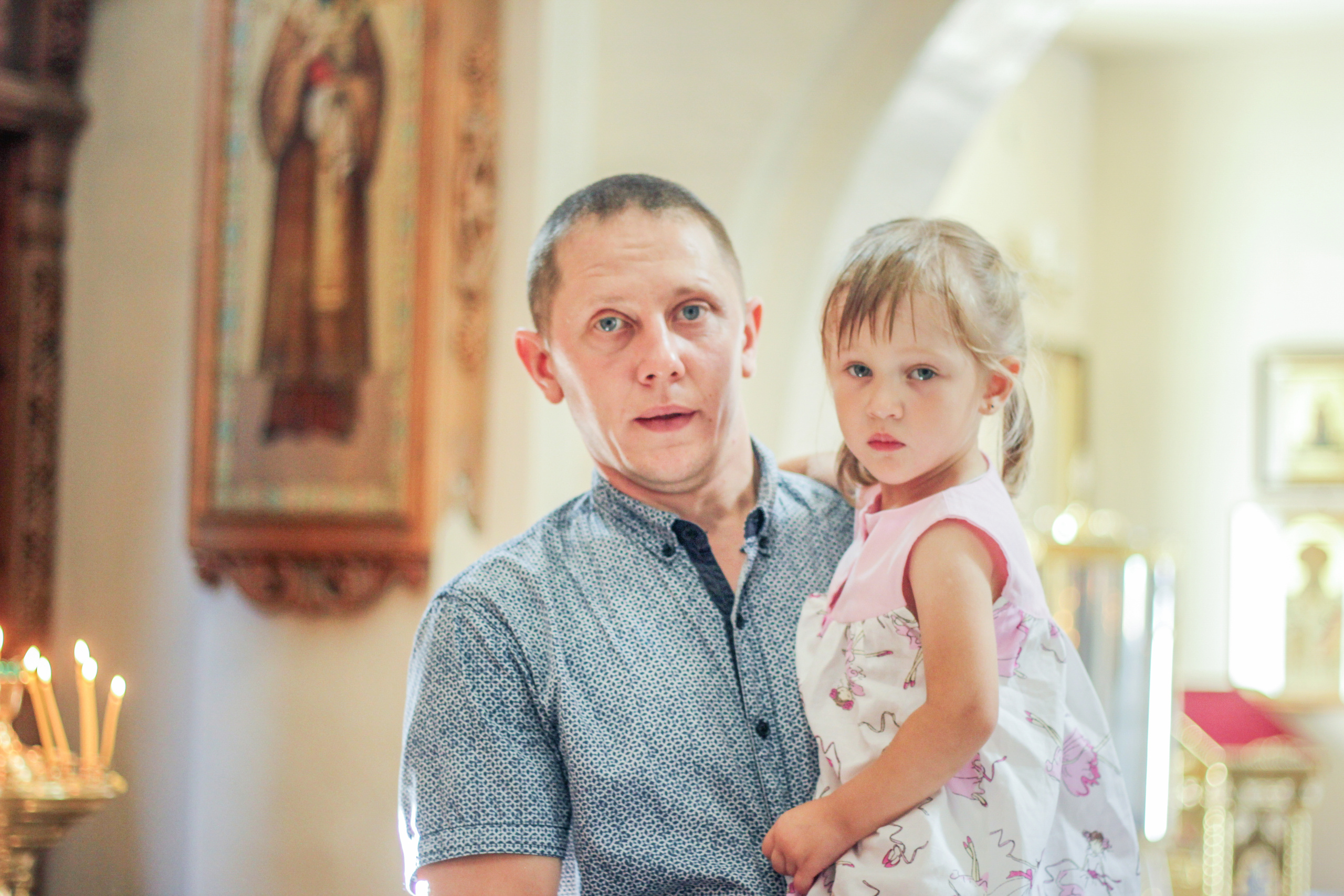 Крещение Софии и Варвары. Фотограф Алёна Кладова