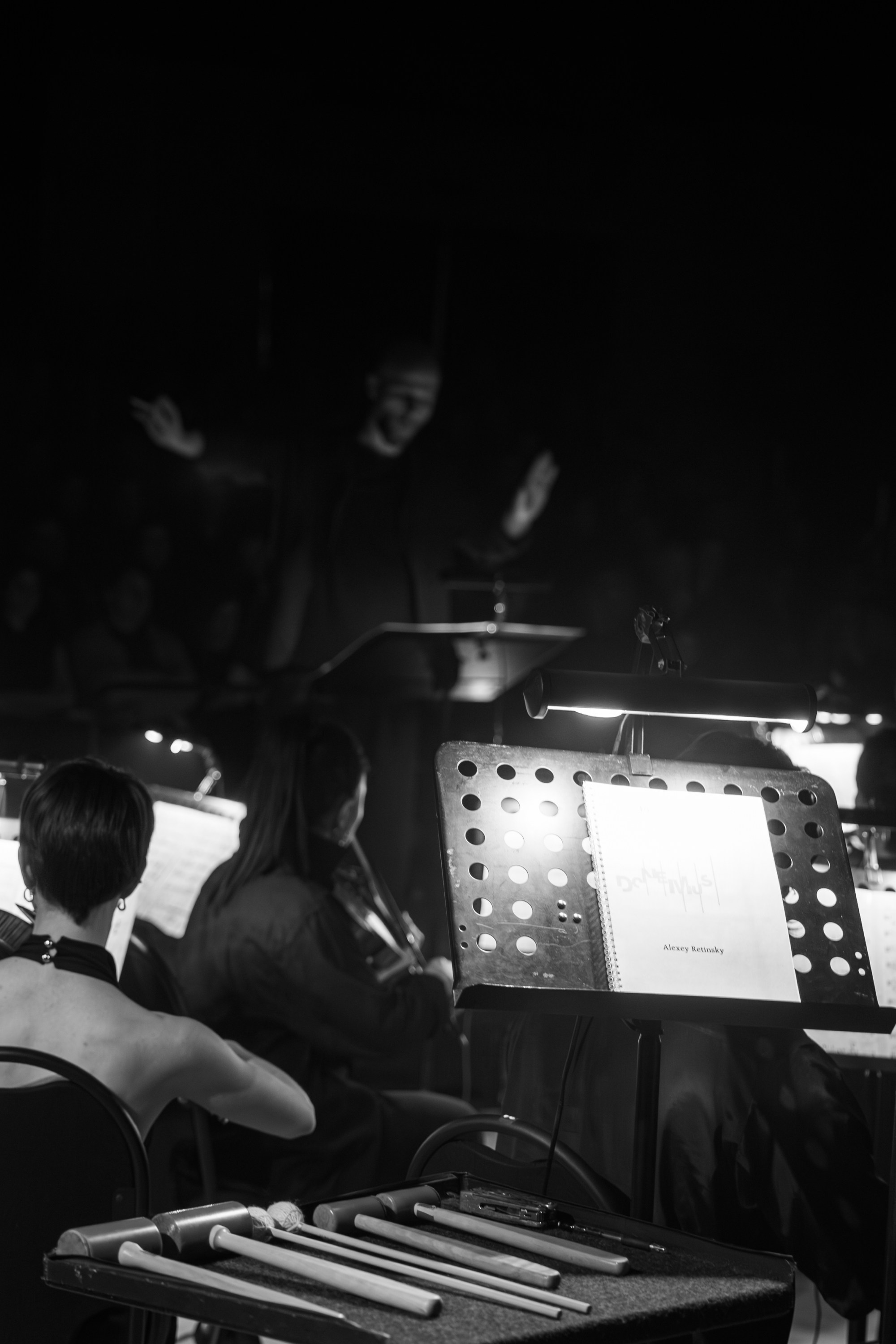 Концерт музыки композитора-резидента Алексея Ретинского «Dom Radio». Репортажный фотограф в Санкт-Петербурге Александр Паклин