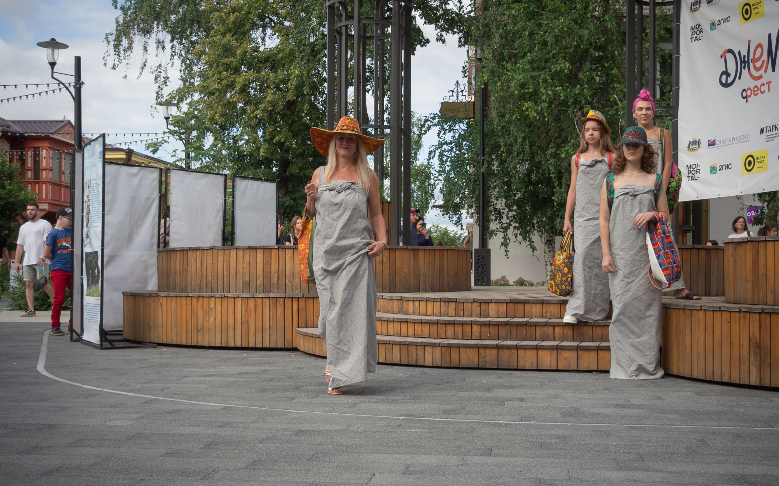 Модные показы на фестивале «Джем»