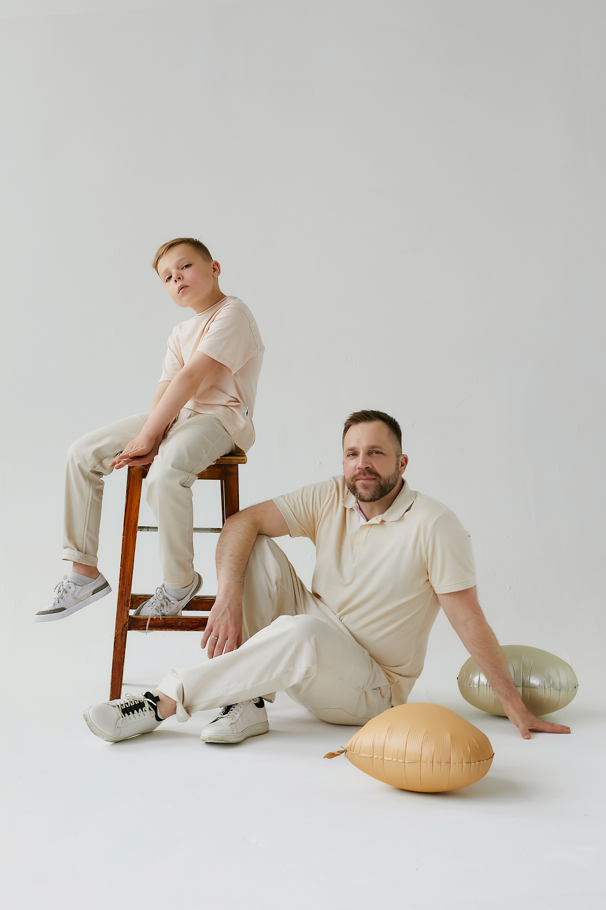 Светлая студия, день рождения малышки. Семейный фотограф в Москве Вера Гук