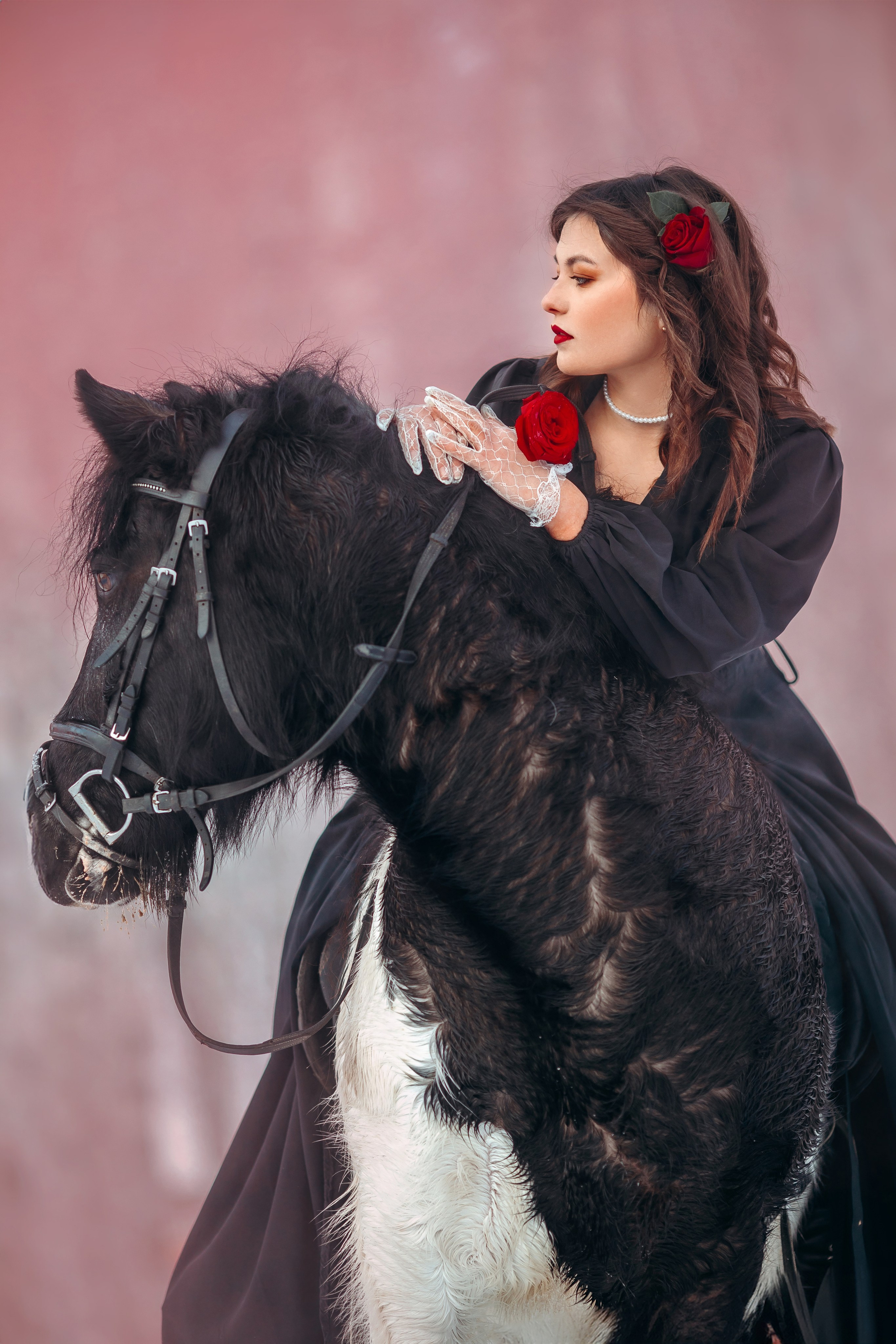 Катя и Шери. Анна Молчанова конный фотограф в Тюмени | фотосессии с лошадьми Тюмень