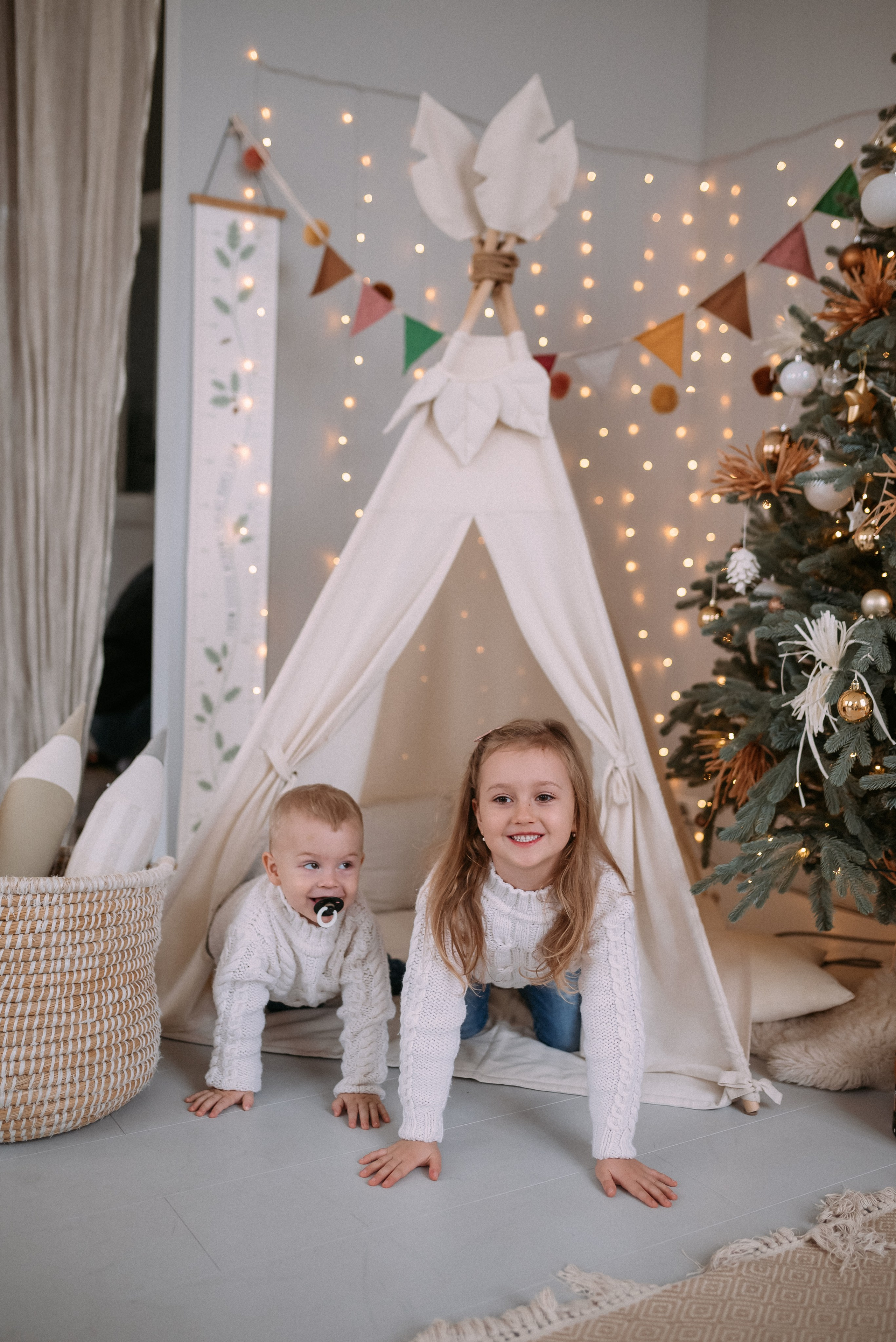 Семейная новогодняя съёмка. Свадебный и семейный фотограф в Симферополе Дарья Маркова