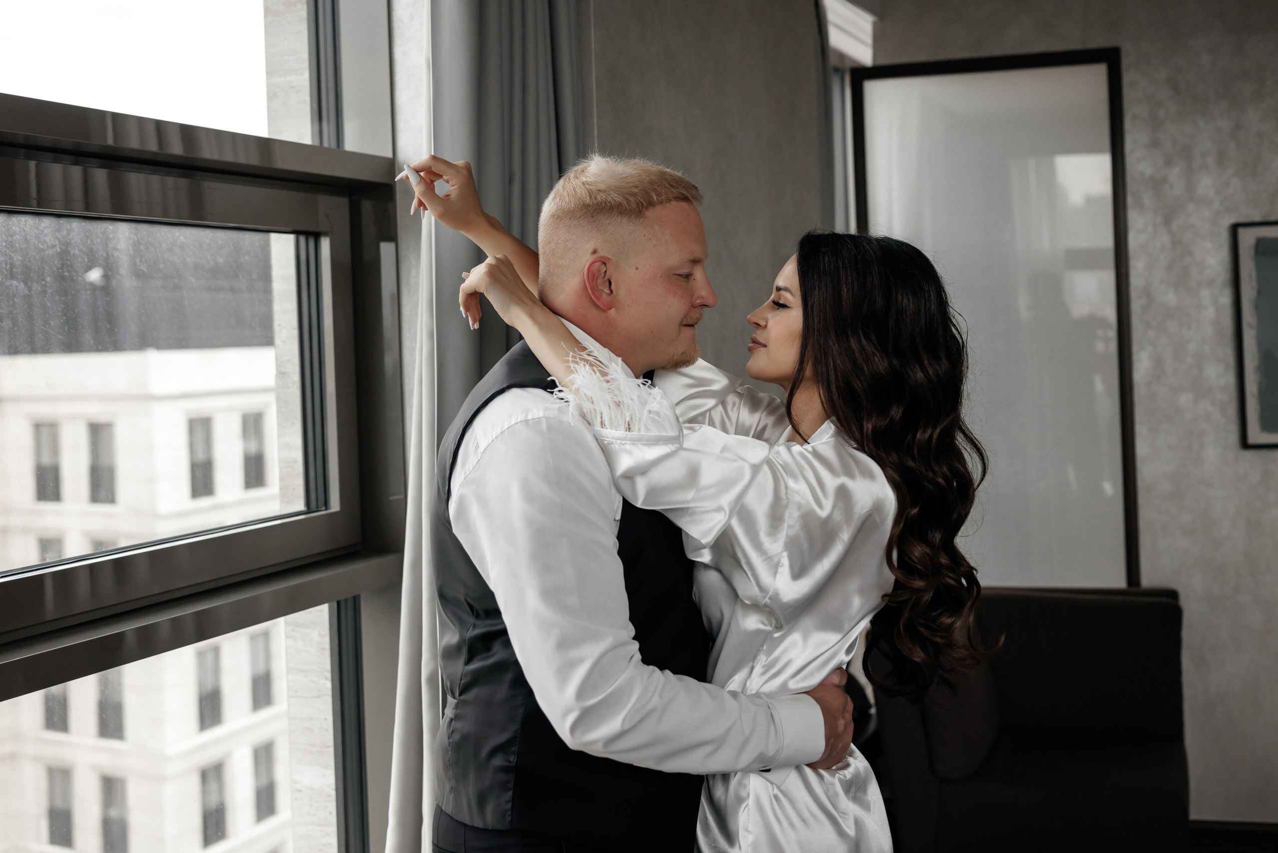 Влюбленная парочка. Свадебный фотограф москва