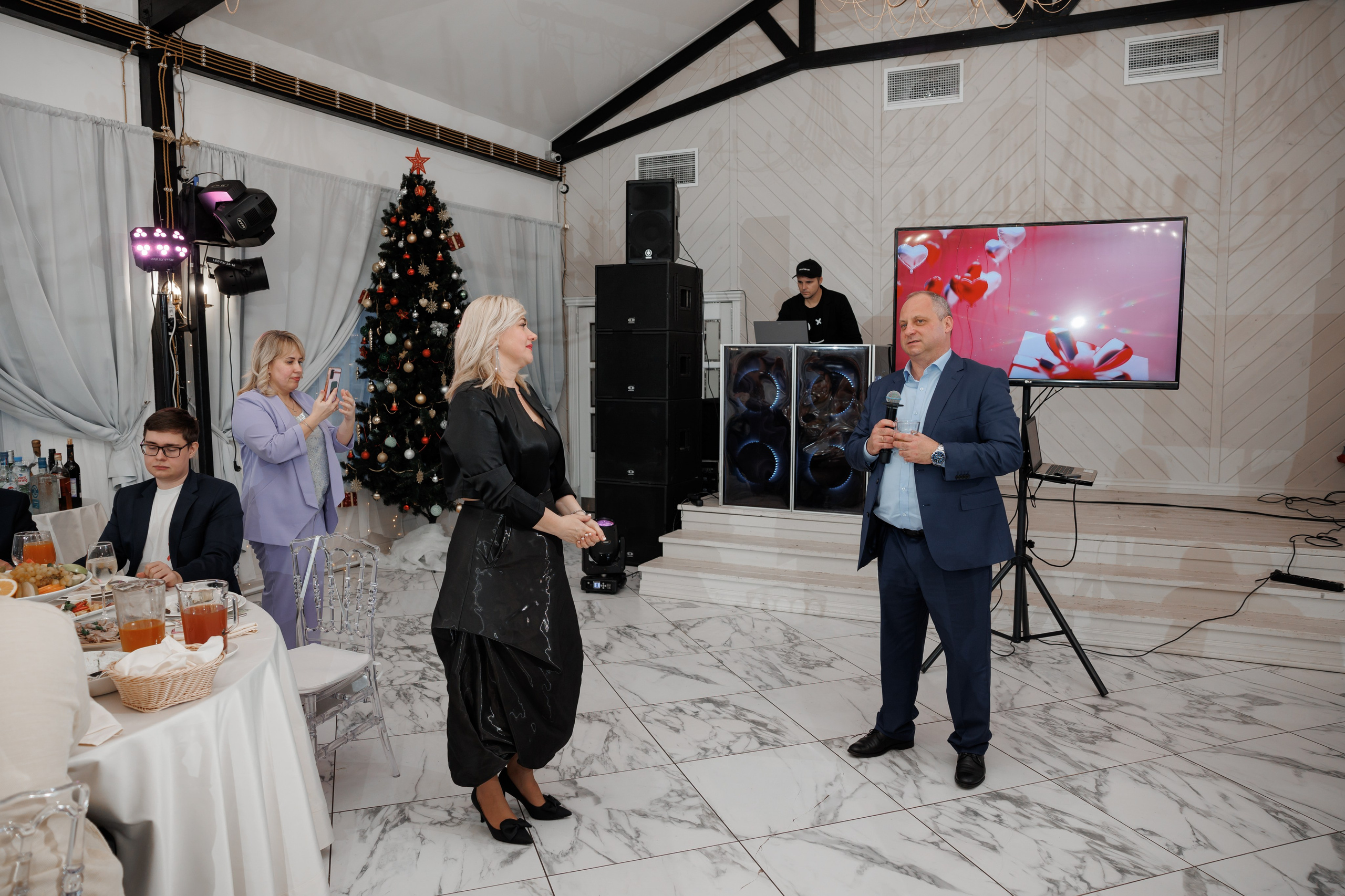 Юбилей, ресторан «Барский», усадьба «Гребнево». Свадебный и репортажный фотограф (Москва, Королев и другие)