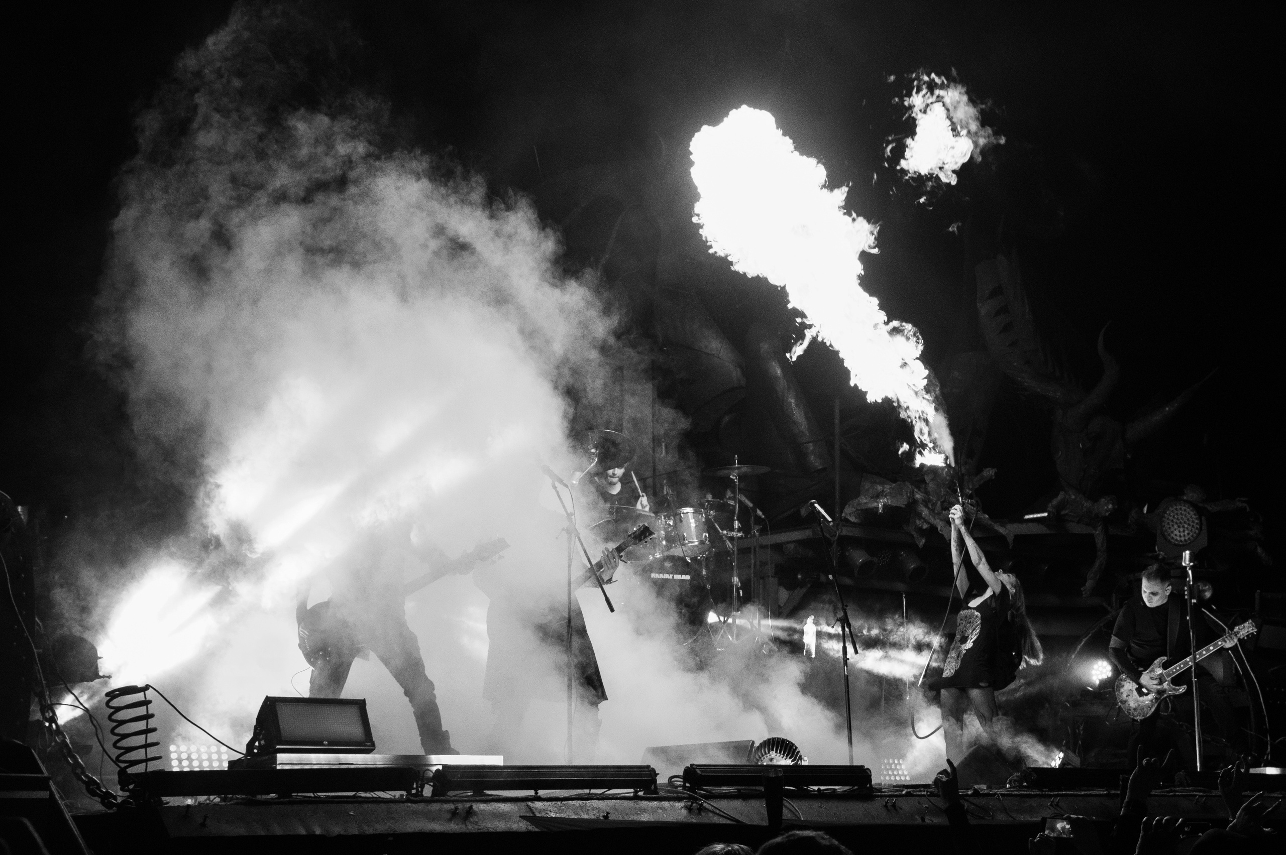 Концерт Rammband в байк-центре. Свадебный и портретный фотограф в Москве Жердев Даниил