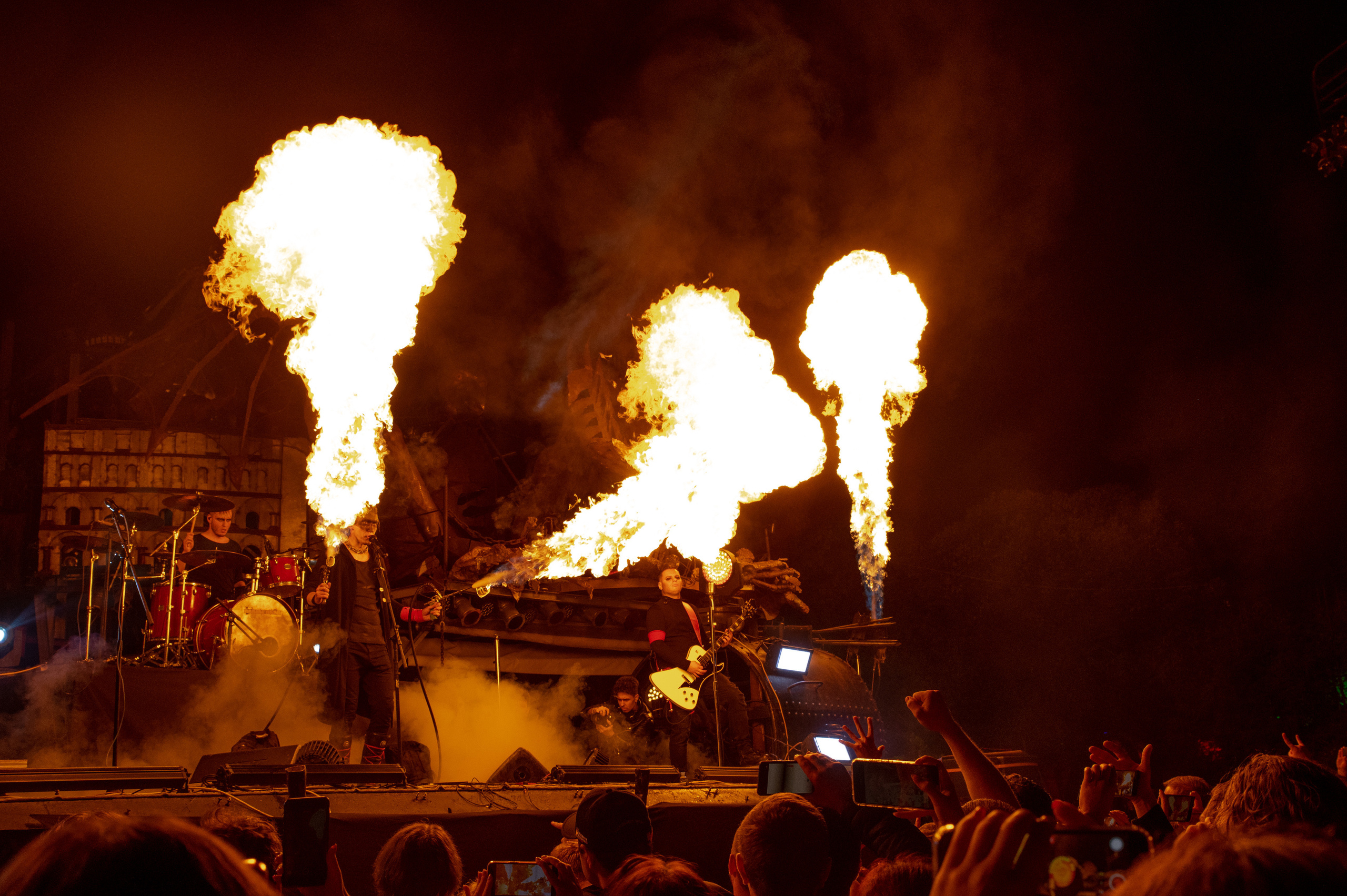 Концерт Rammband в байк-центре. Свадебный и портретный фотограф в Москве Жердев Даниил