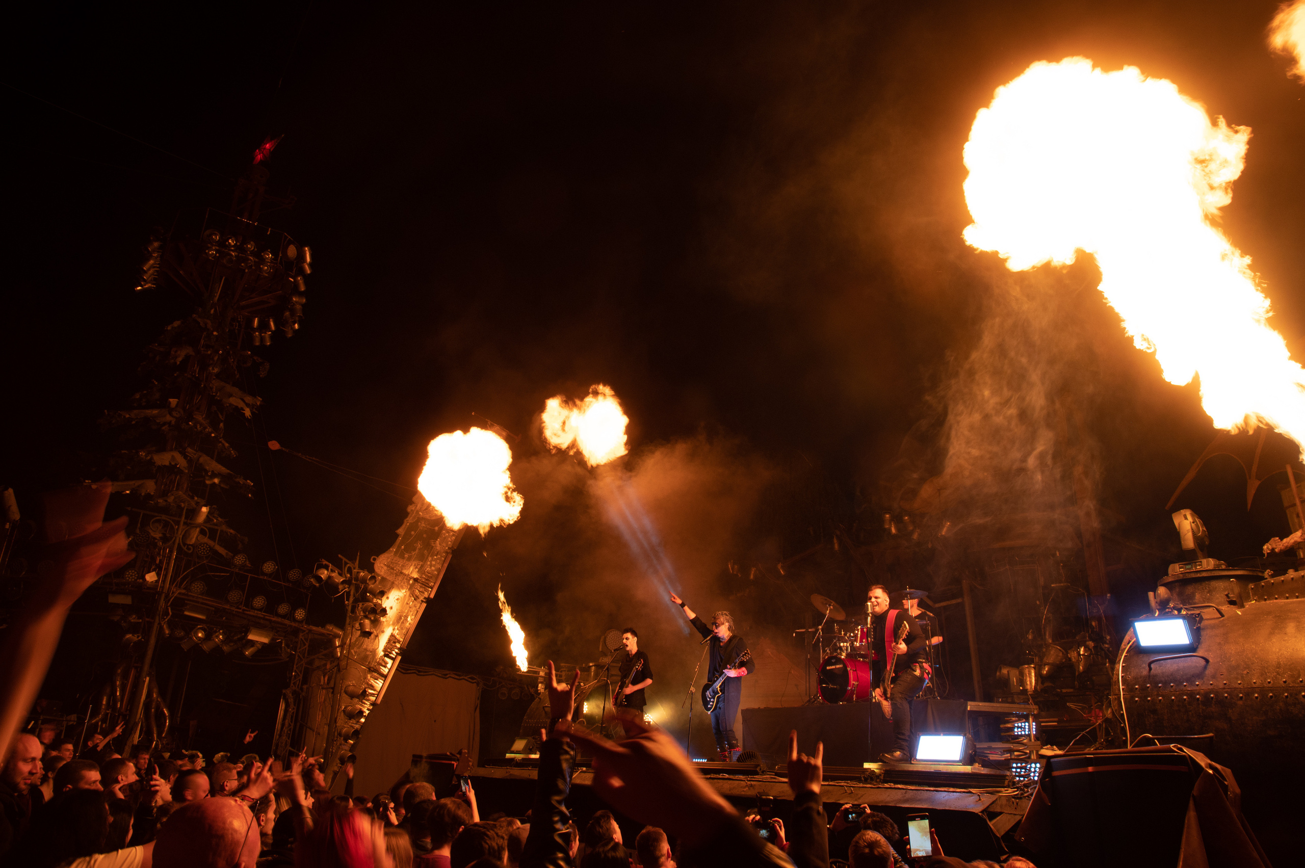 Концерт Rammband в байк-центре. Свадебный и портретный фотограф в Москве Жердев Даниил
