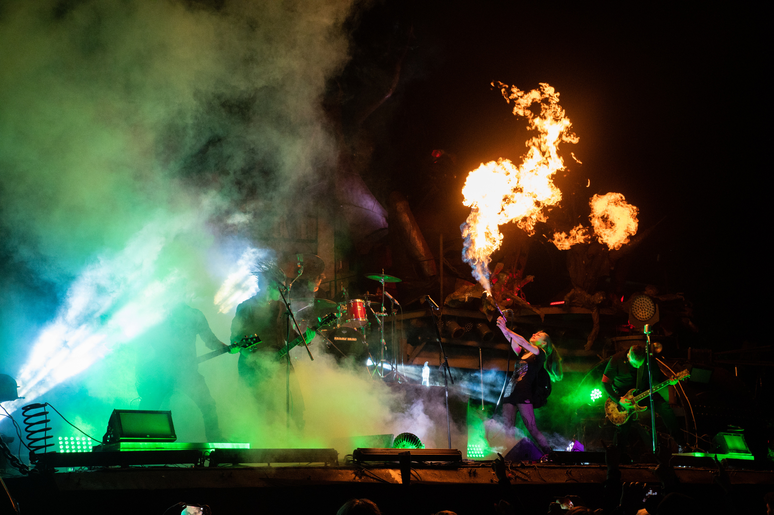 Концерт Rammband в байк-центре. Свадебный и портретный фотограф в Москве Жердев Даниил