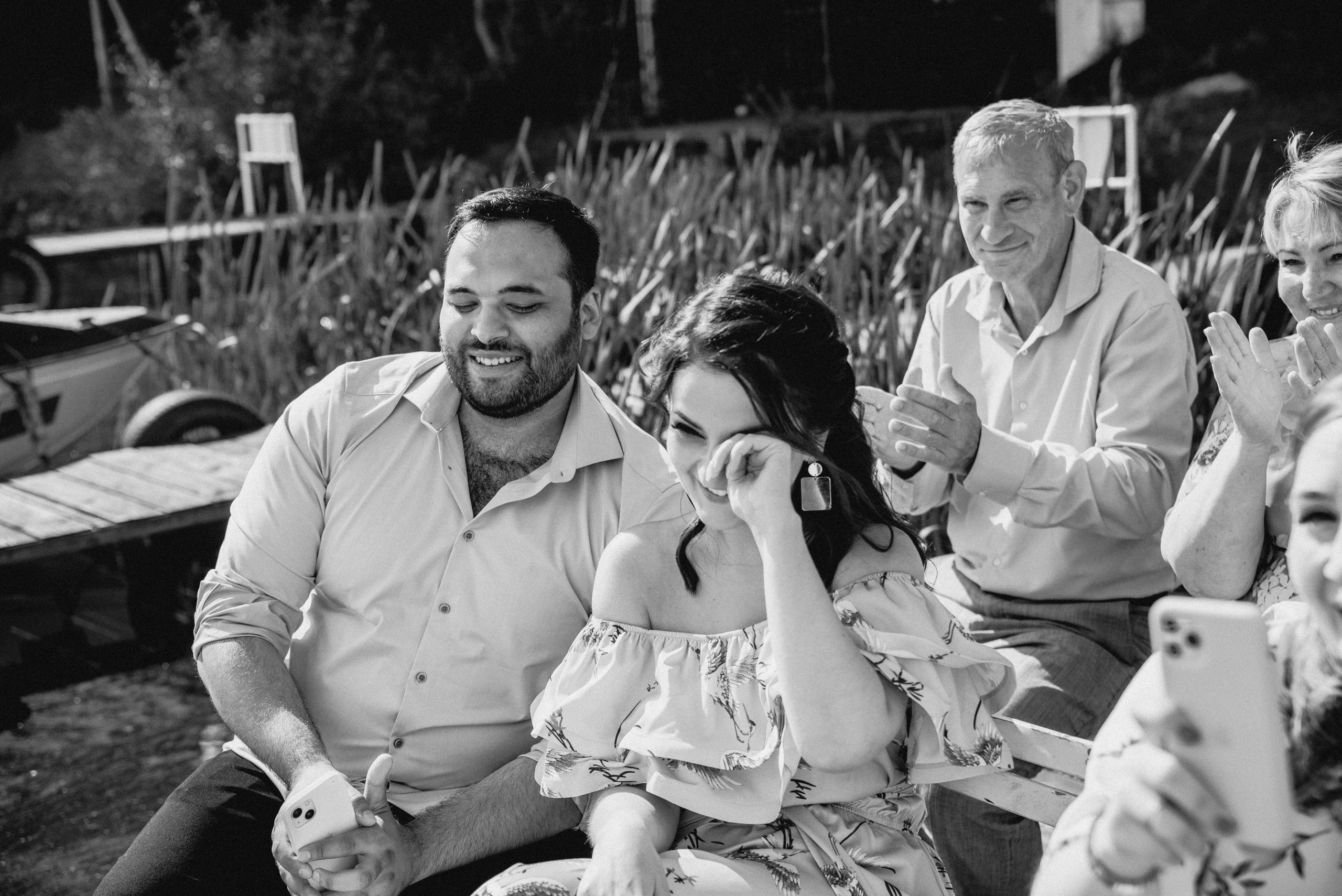 Свадебная фотосессия на катере. Свадебный и портретный фотограф в Москве Жердев Даниил