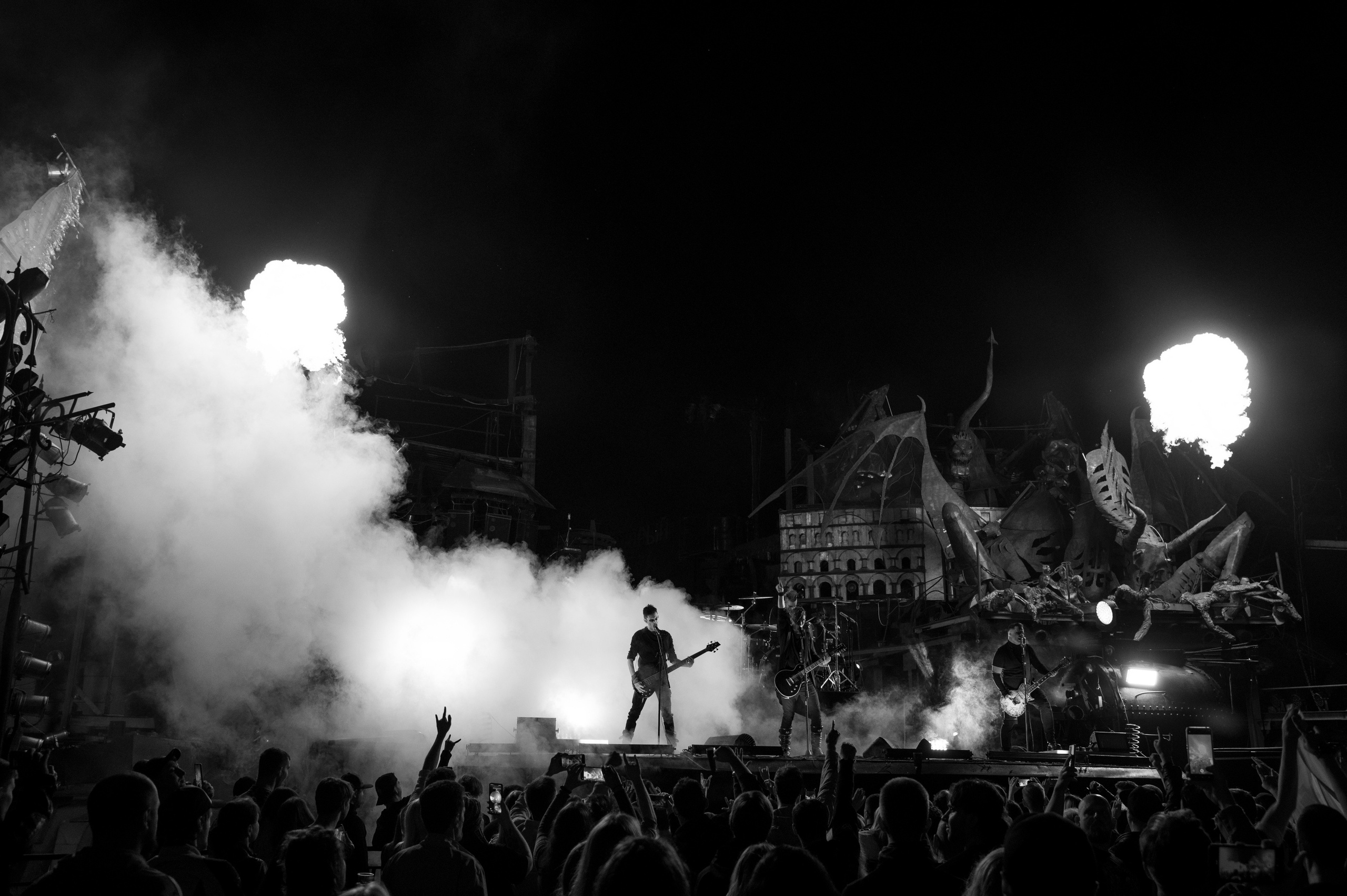 Концерт Rammband в байк-центре. Свадебный и портретный фотограф в Москве Жердев Даниил