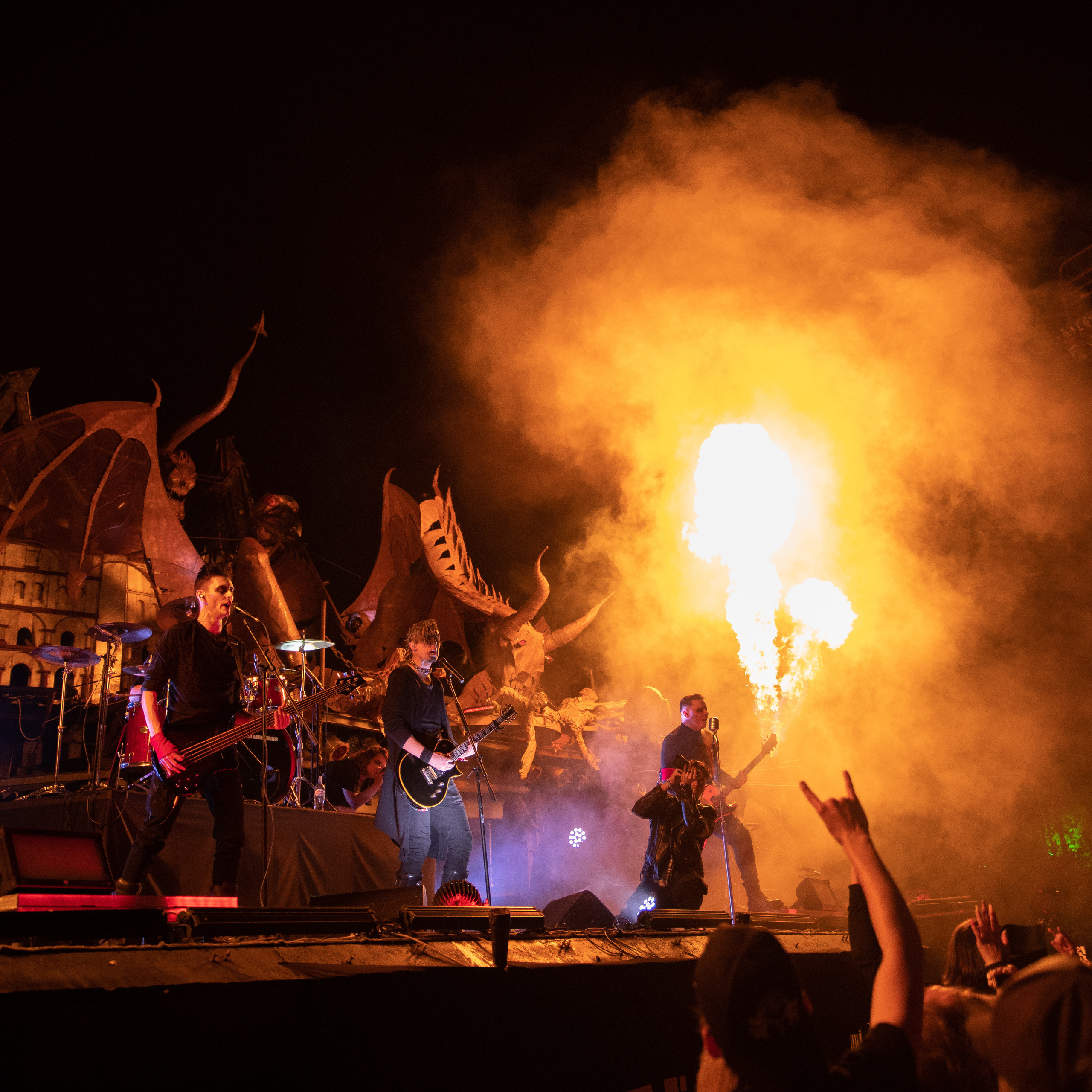 Концерт Rammband в байк-центре. Свадебный и портретный фотограф в Москве Жердев Даниил