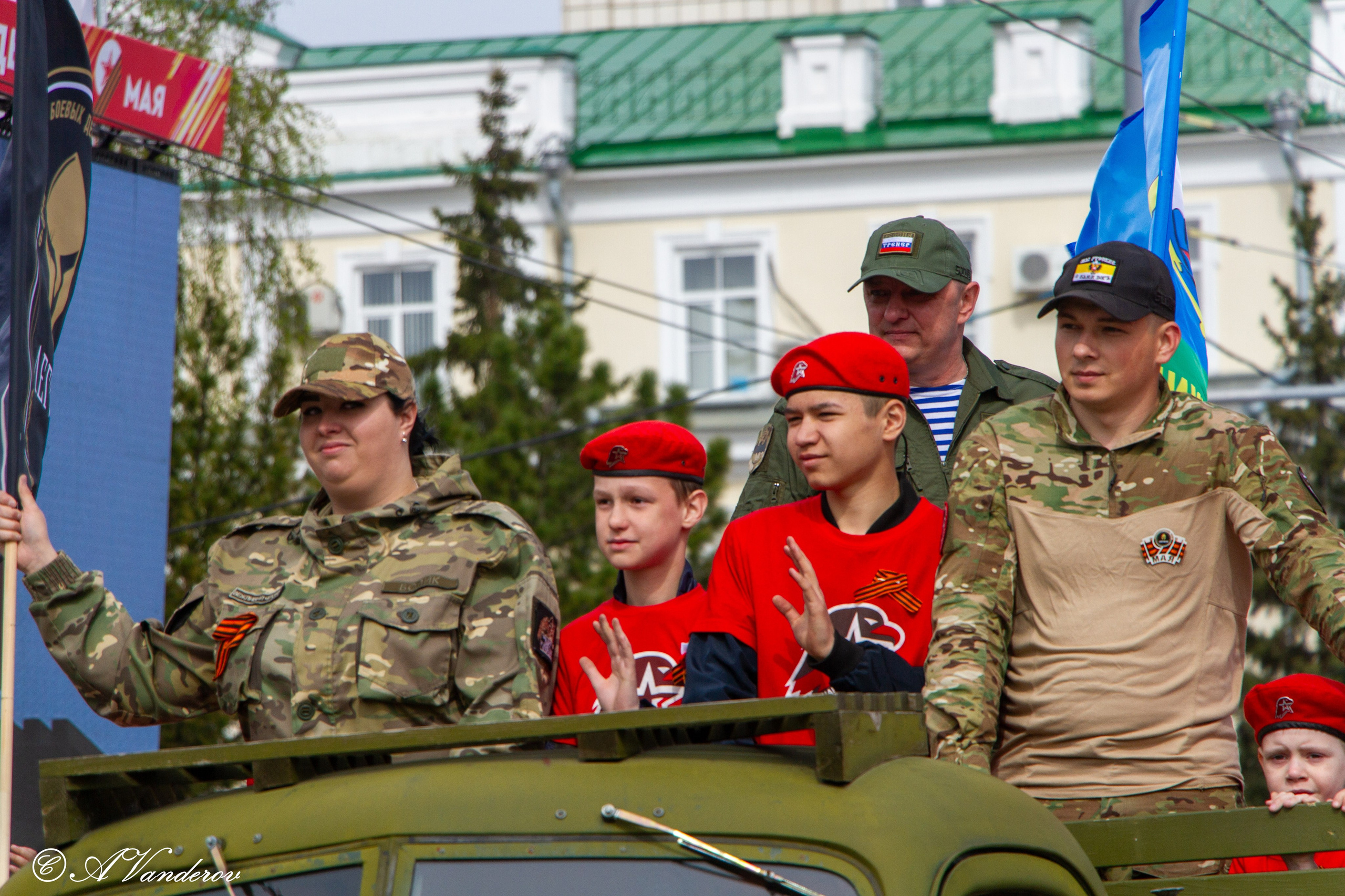 Парад Победы Омск 2024. Фотограф Омск | Александр Вандеров