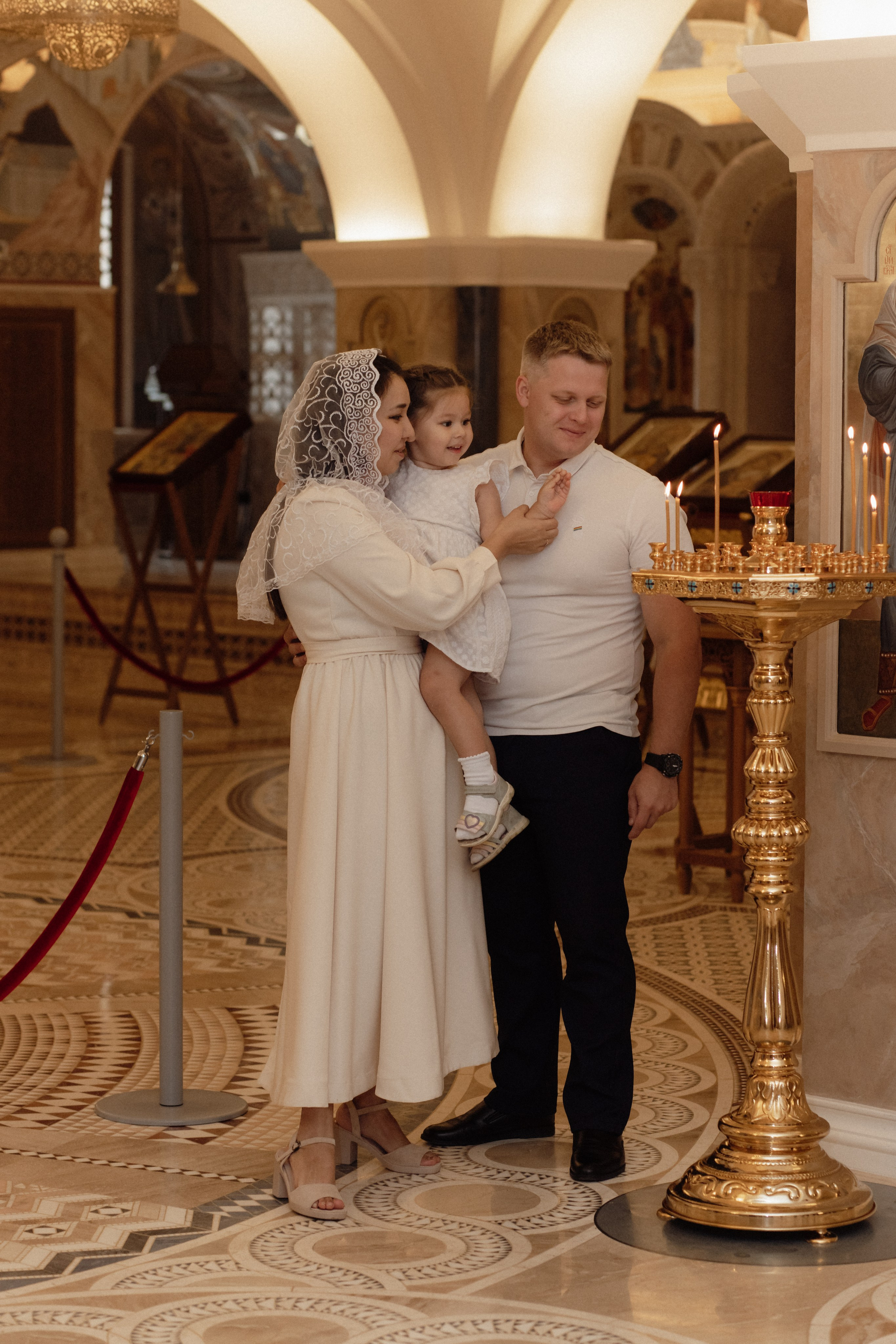 Крещение Киры. Семейный и свадебный фотограф в Челябинске Мария Леонтьева