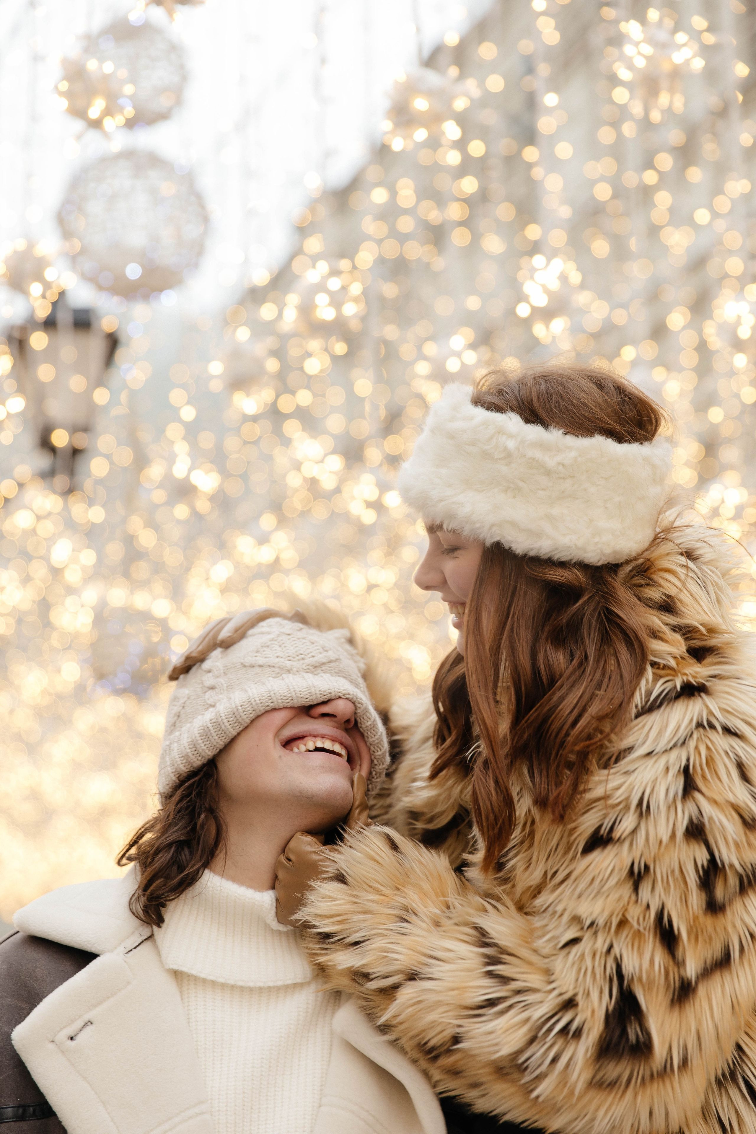 Зимняя история любви. Фотограф индивидуальных женских портретов и LOVEstory в Москве