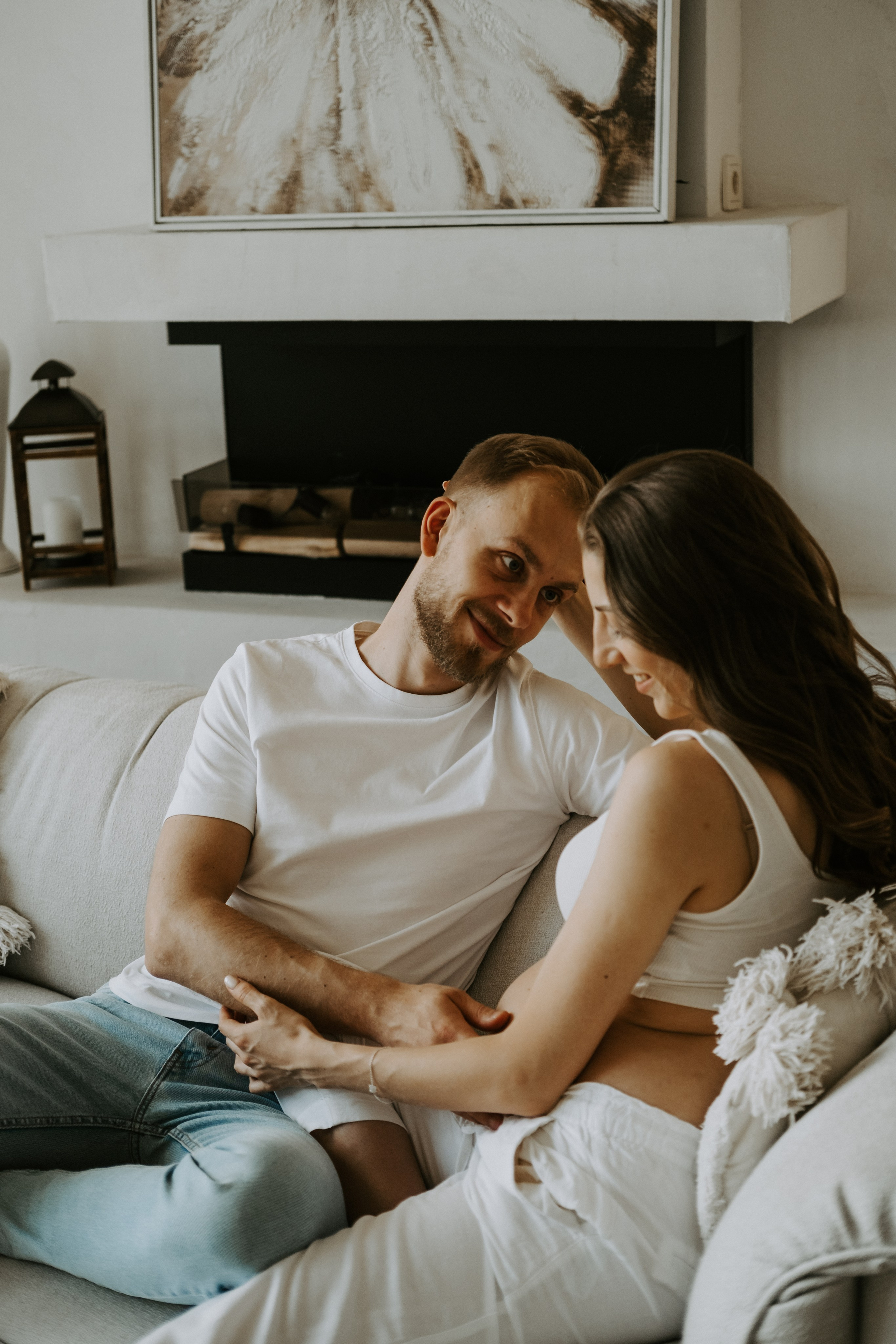 Фотосессия беременности с собакой. Семейный фотограф в Москве Кристина Маркос