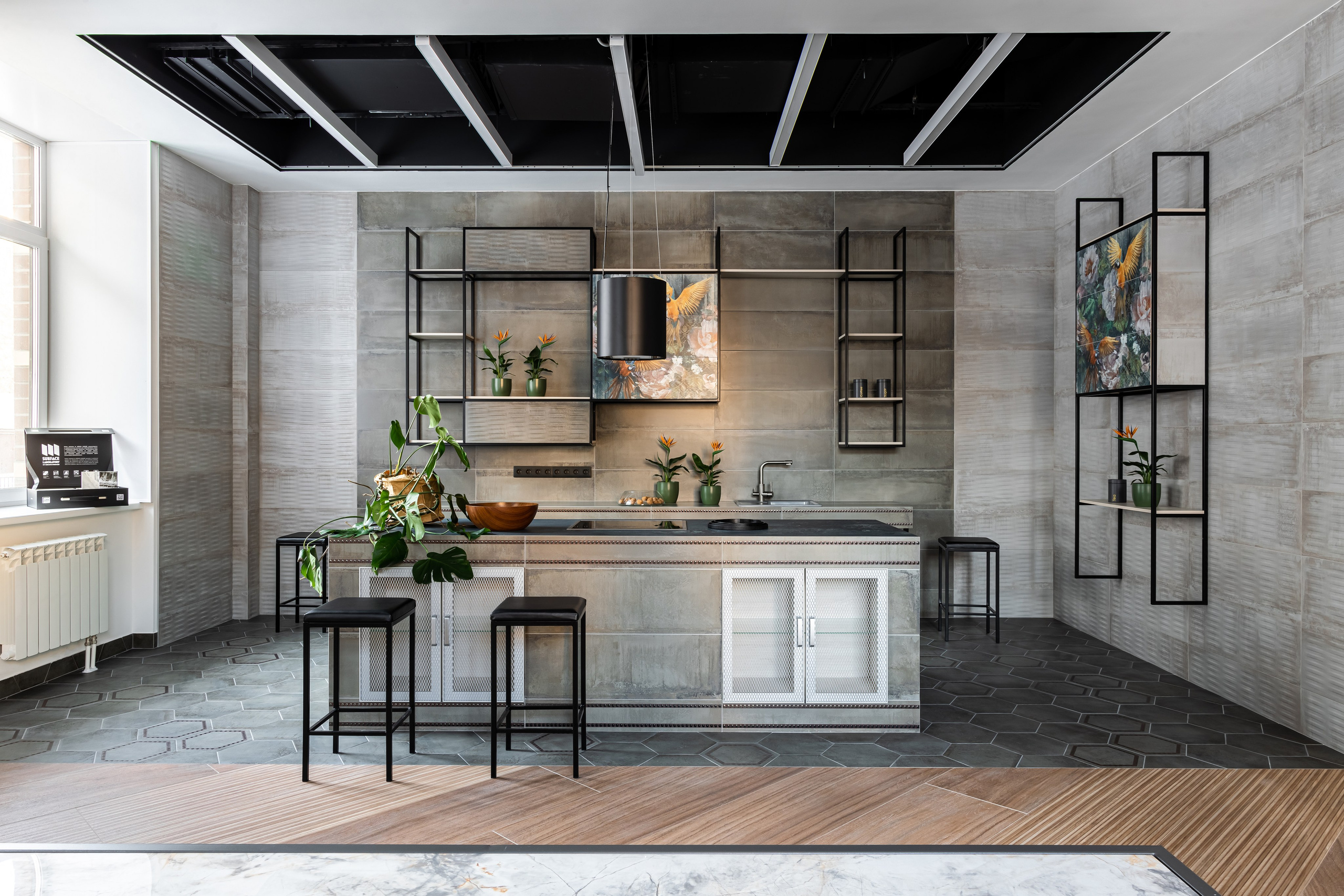 Флагманский магазин KERAMA MARAZZI, г. Киров. Дизайнер\стилист Анна Исупова. Иван Благушин. Интерьерный и архитектурный фотограф в Москве и Санкт-Петербурге