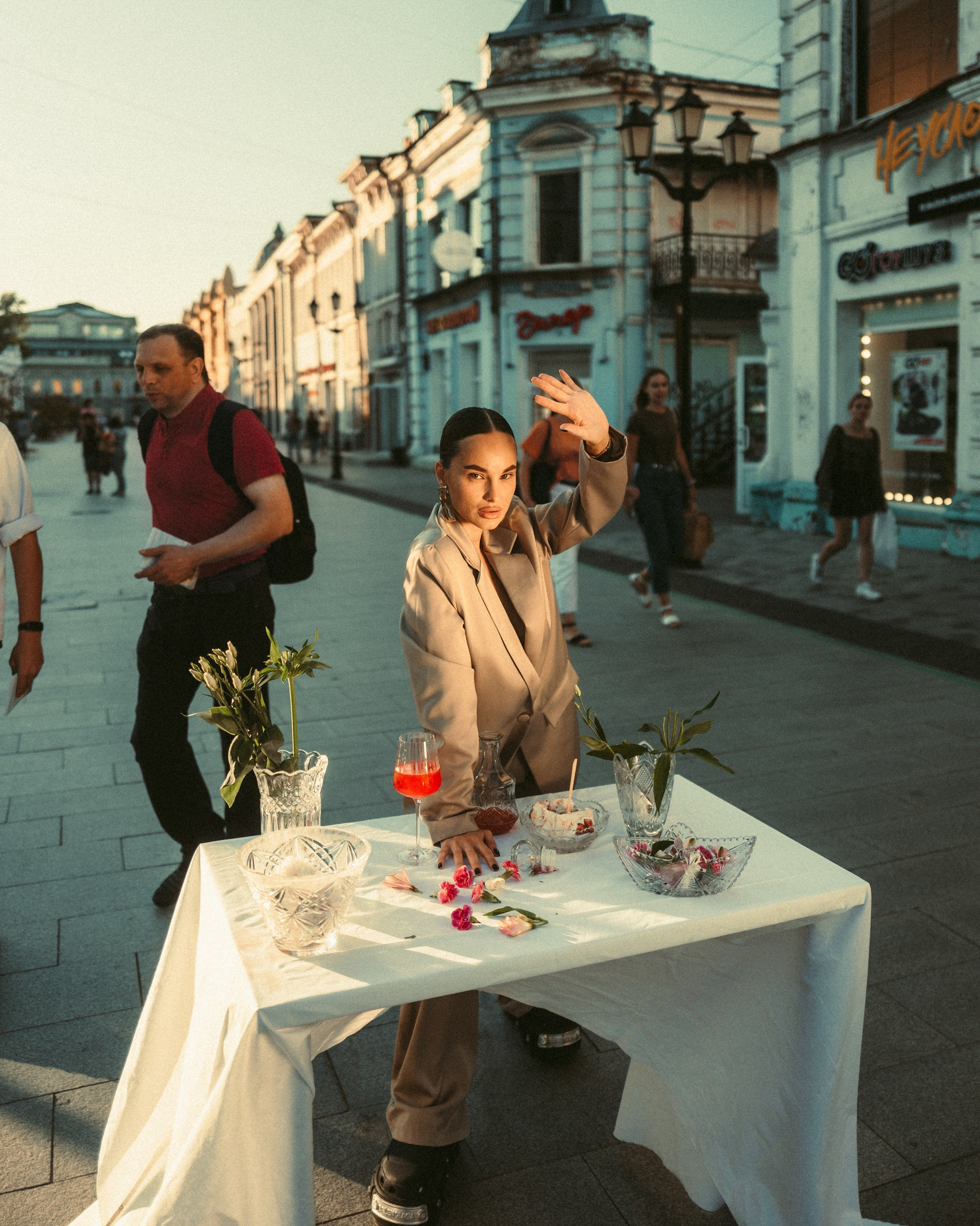На Арбате. Никита Линейцев — индивидуальный портретный фотограф в Москве и Иркутске