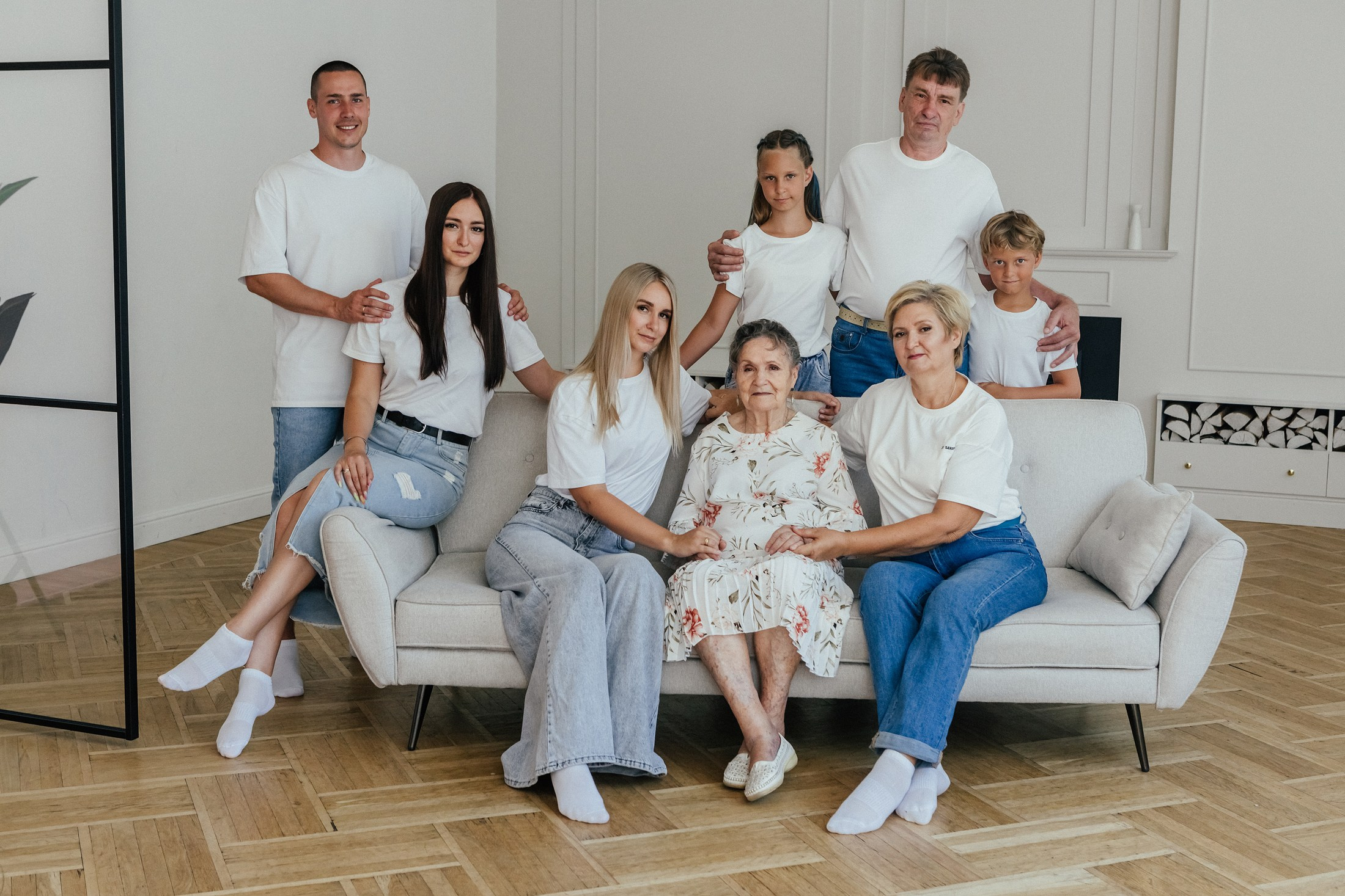 Большая семья в VanLav. Фотографы в городе Волгограде — Людмила Агеева и Алексей Околелов