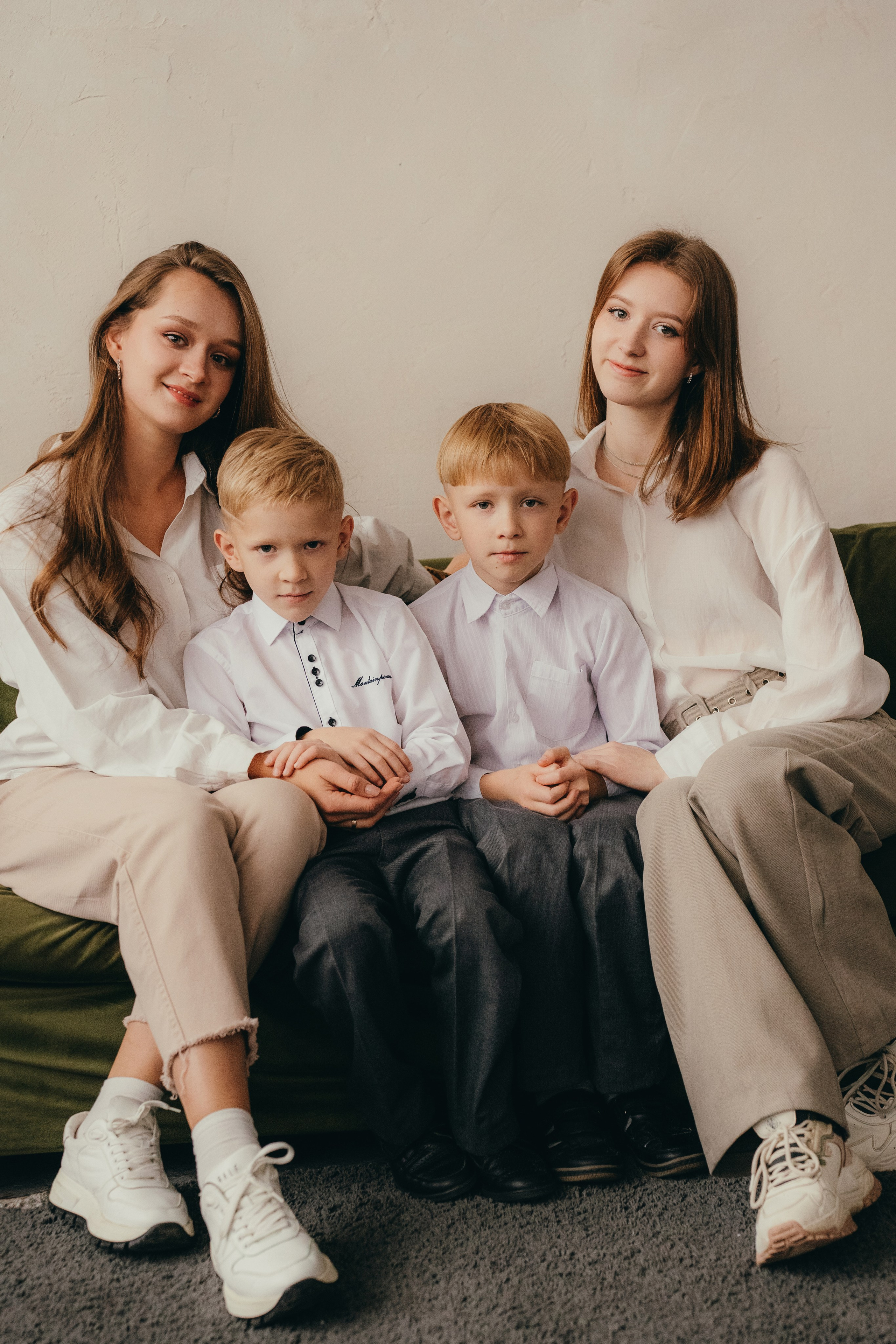 Семья Филимоновых. Семейный фотограф • Домашние съемки в Нижнем Новгороде