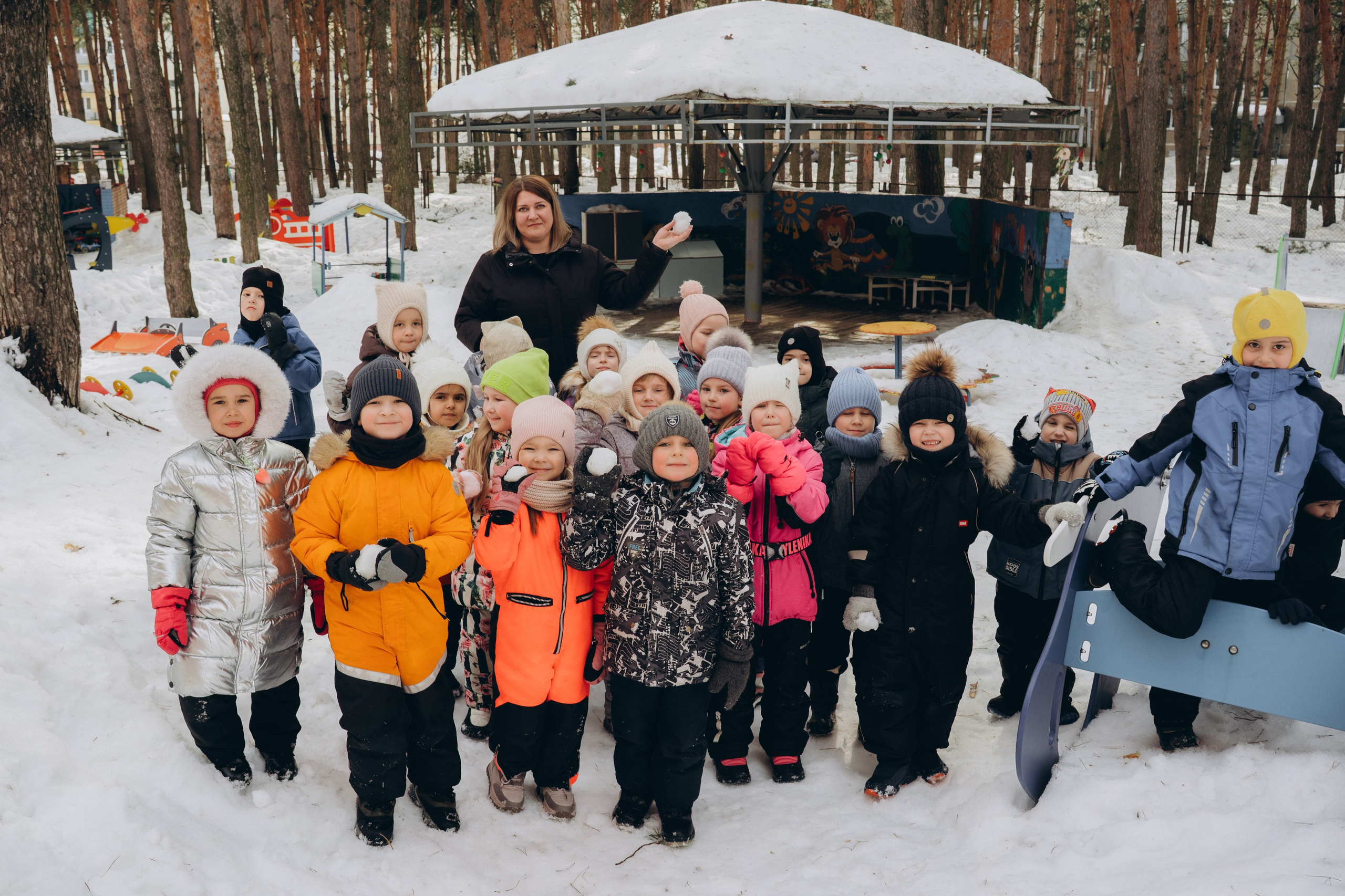 Репортаж в саду. Семейный фотограф • Домашние съемки в Нижнем Новгороде