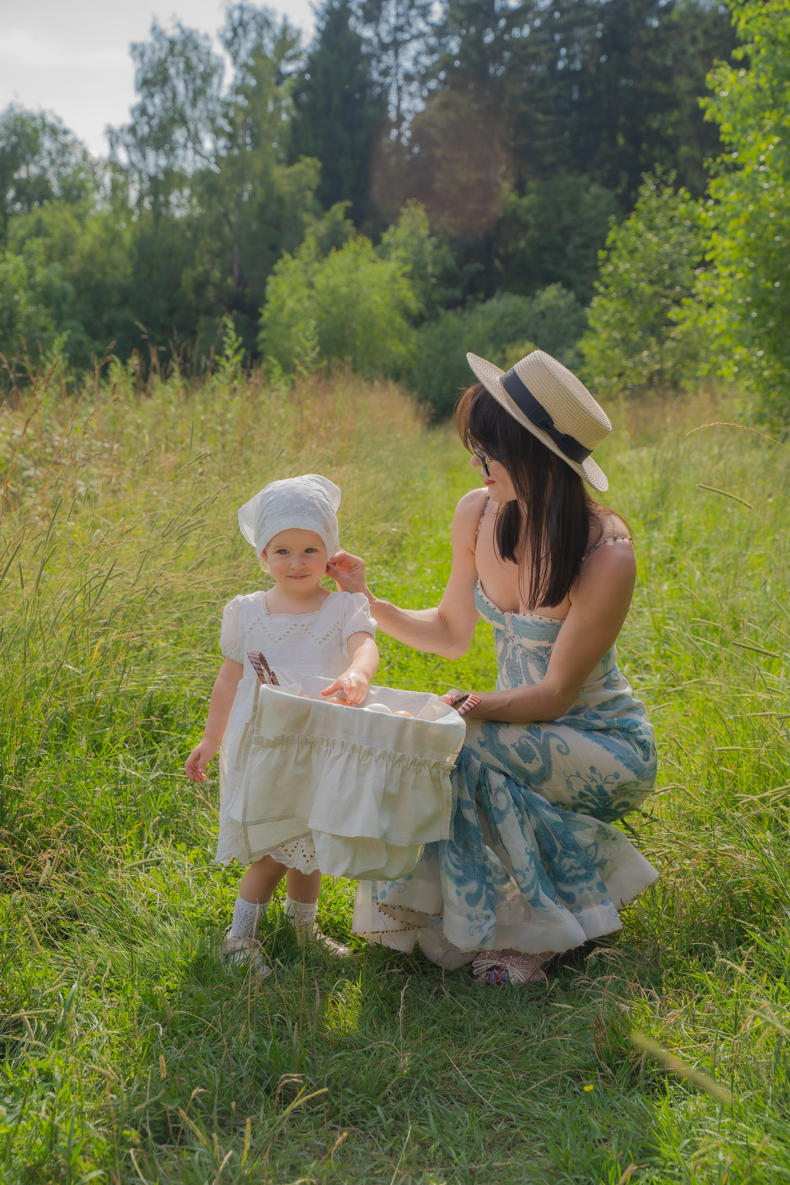 Фотосессия на природе «прачка»