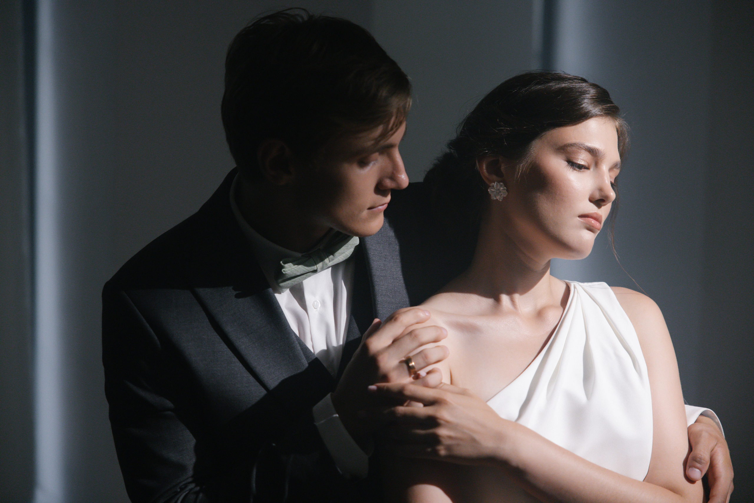 Свадебная История В Фотостудии Черно-Белое/Воркшоп. Фотограф в Красноярске Евдокимова Анастасия