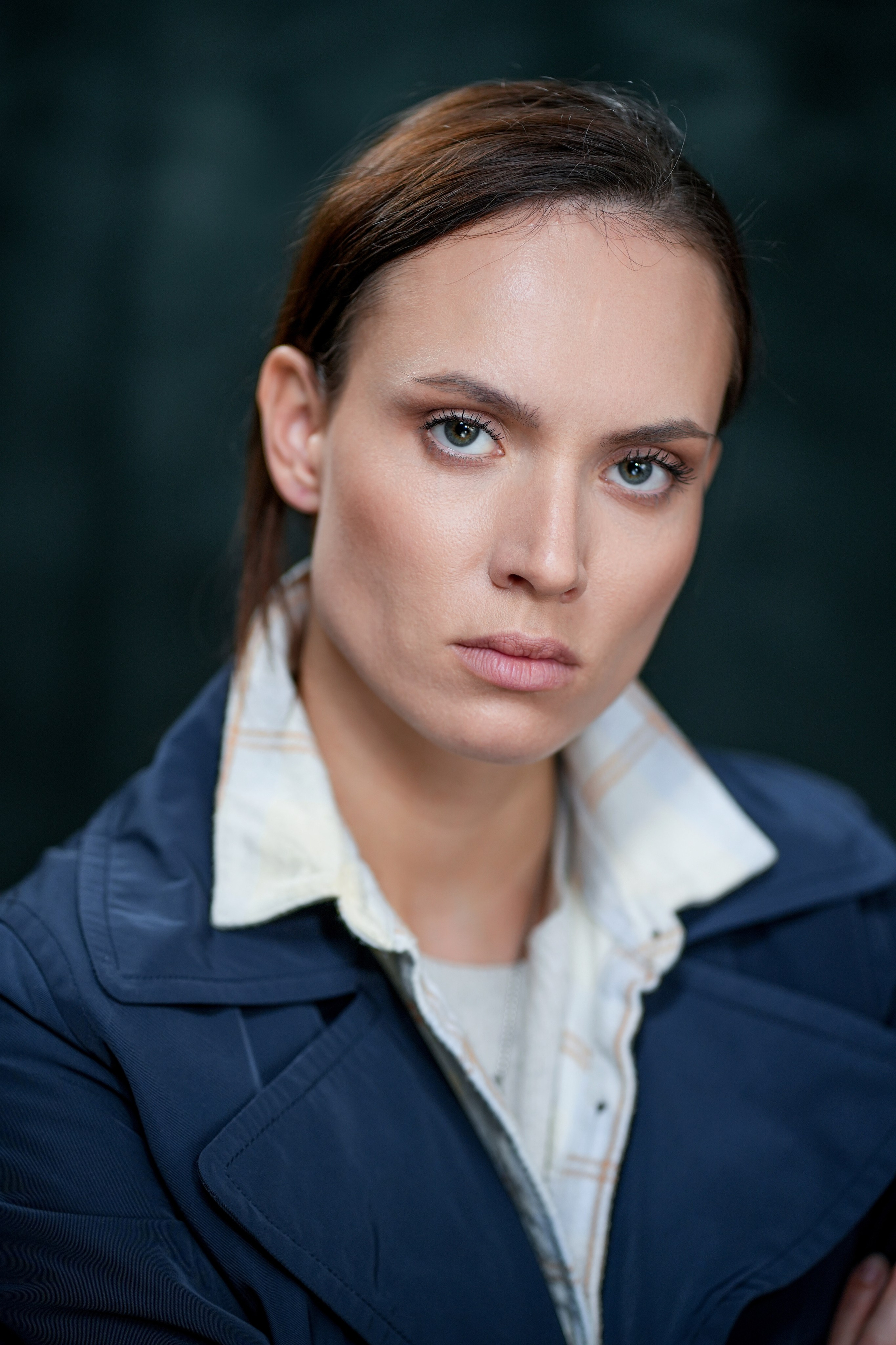 Актриса Саша Сапегина. Портретная съемка в Москве, студийный фотограф Игорь Фомин