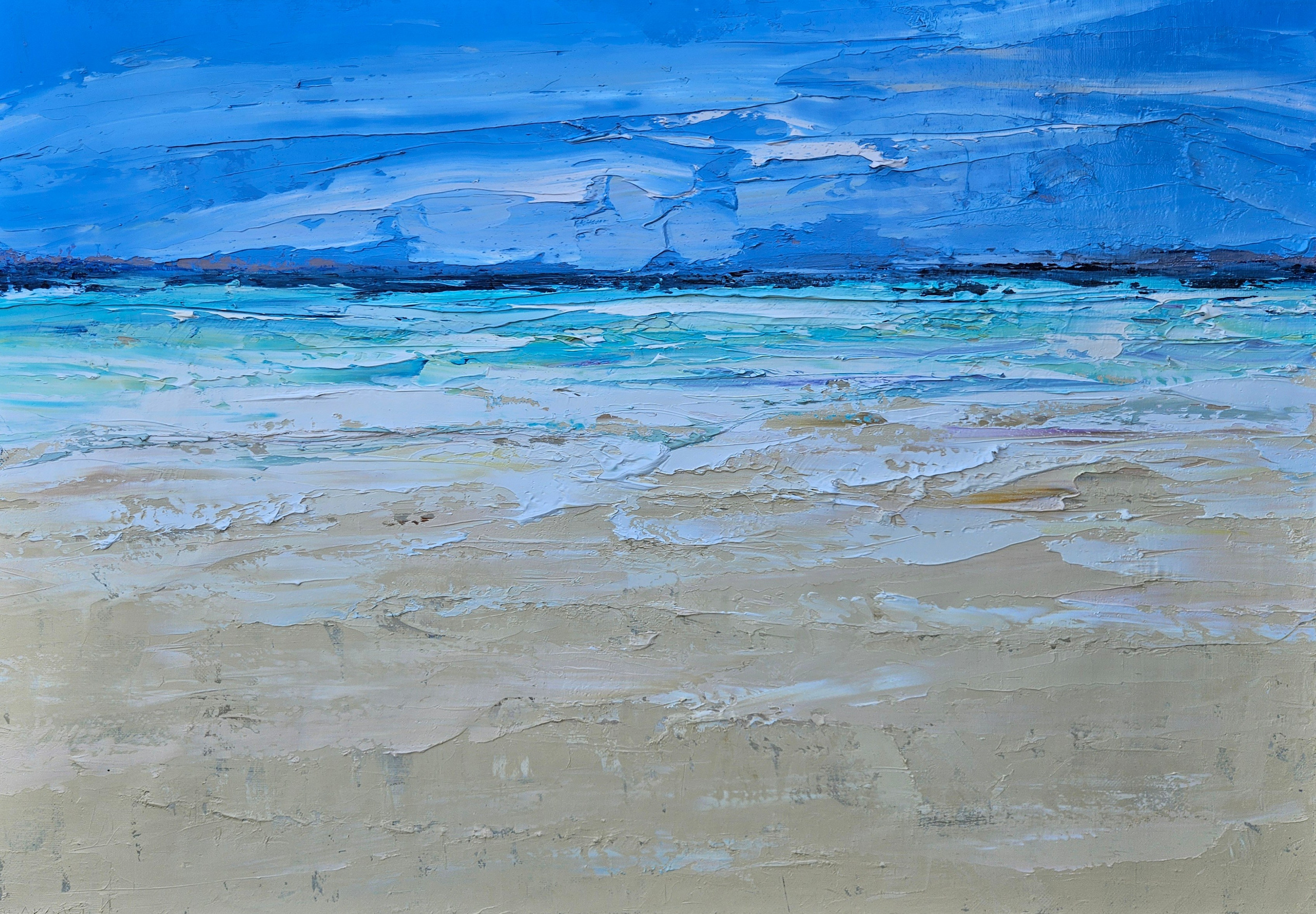 "Море". 2025. Холст, масло. 70х100. 30000₽