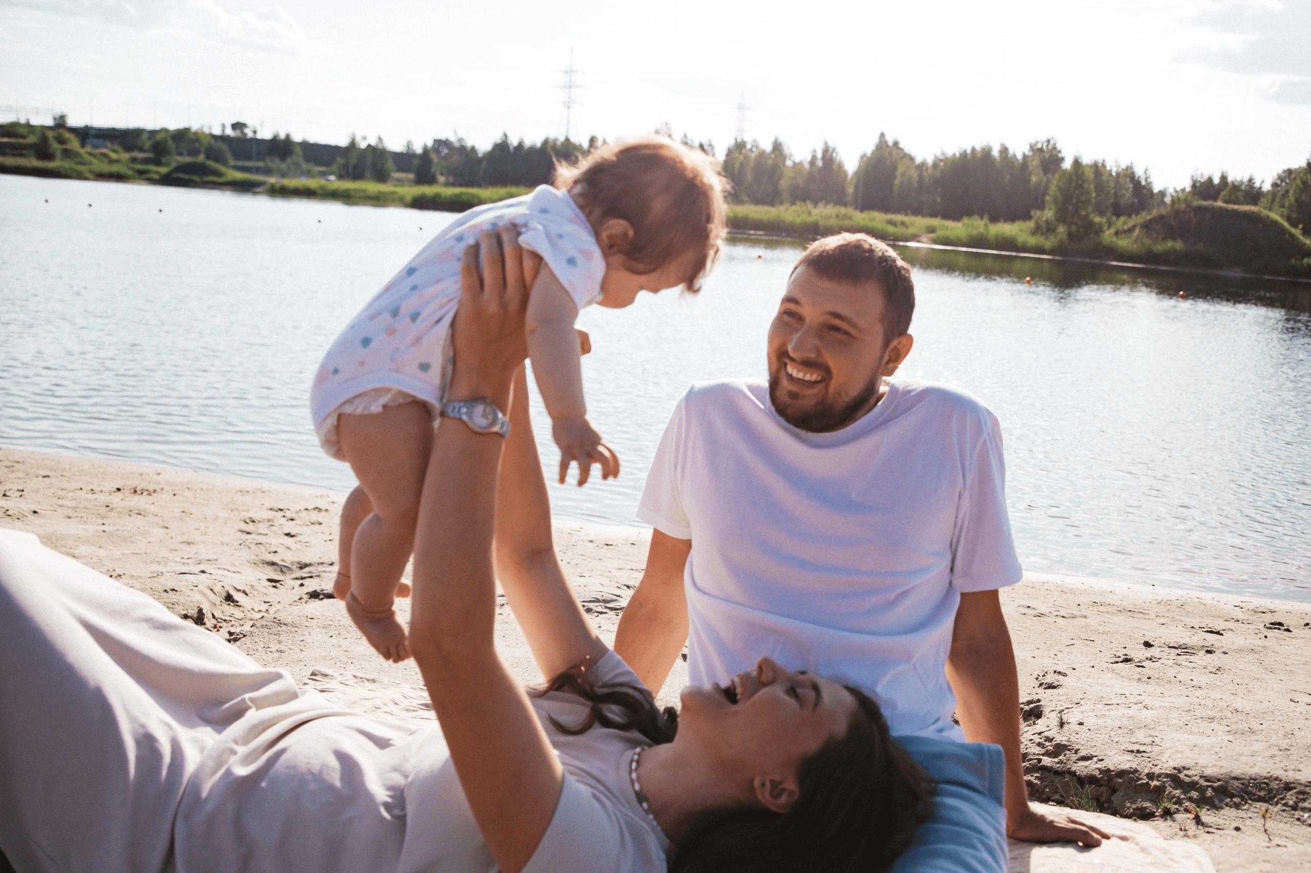 Андрей + Настя и малышка Алиса. Фотограф Елена Бухонина Челябинск