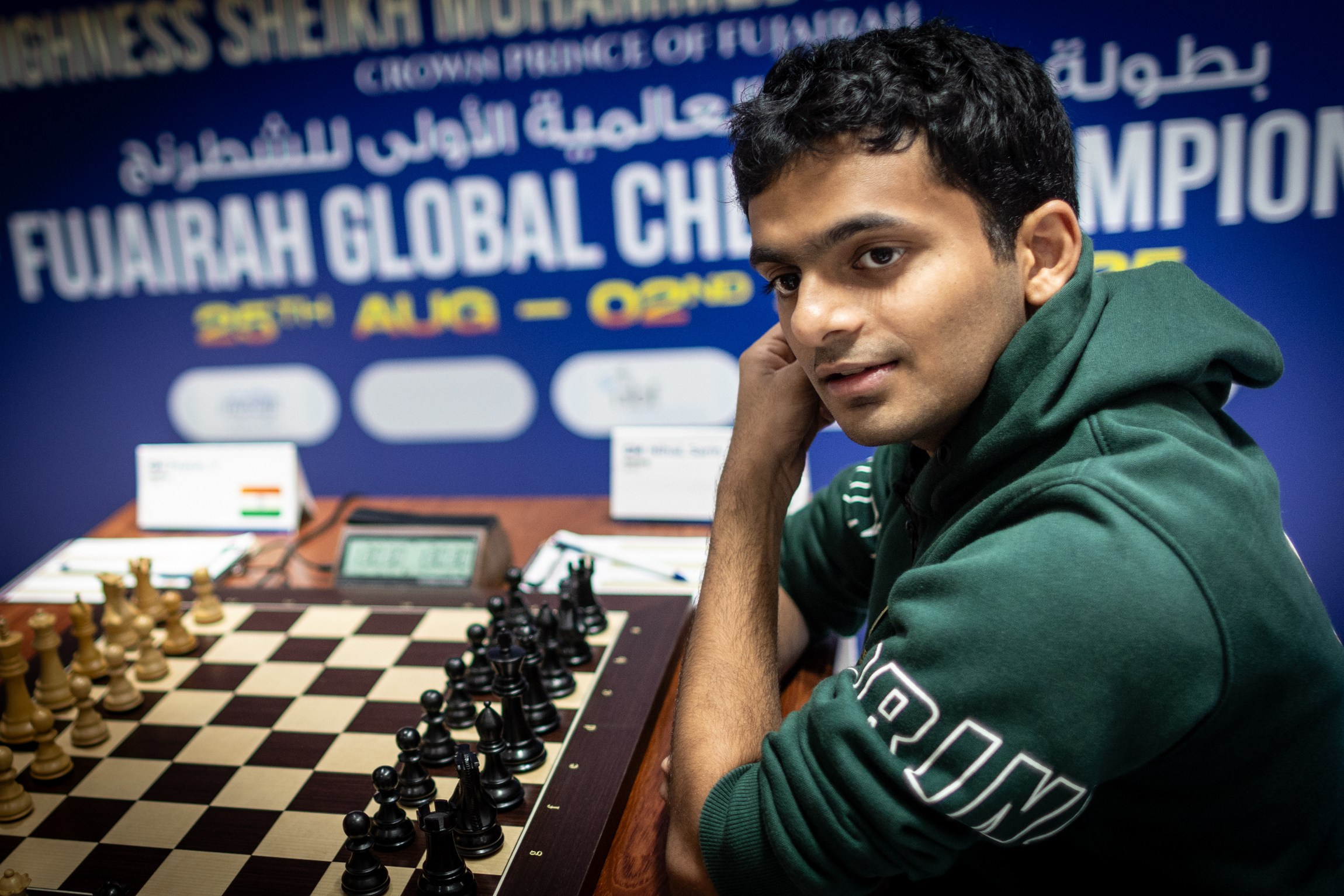 2025.08.25 1st. FUJAIRAH GLOBAL Chess Championship — Round1. Фотограф Анна Штурман (репортажная съёмка любых событий и мероприятий) Anna Shtourman photographer
