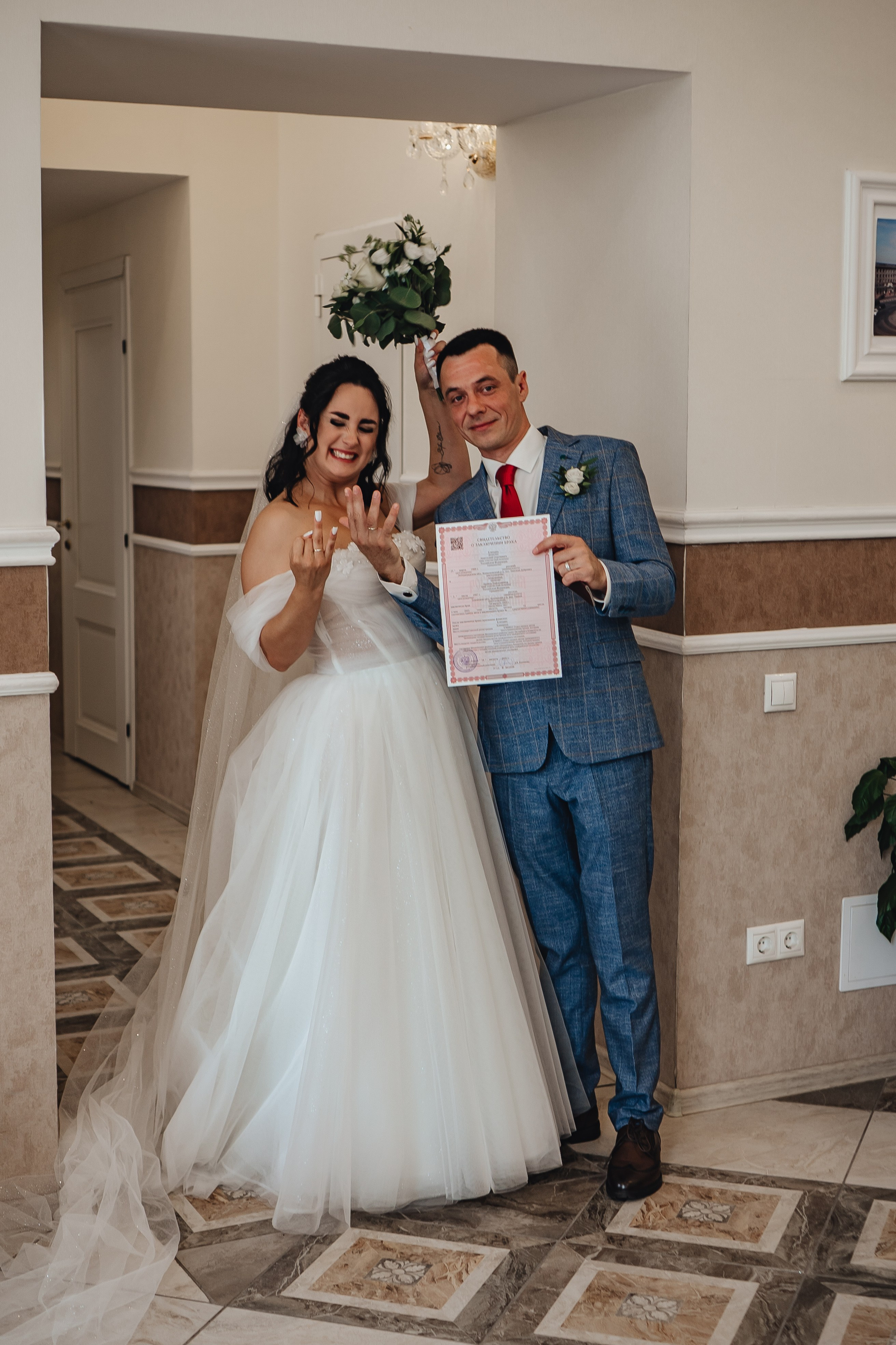 СВАДЕБНАЯ СЬЕМКА В ЗАГСЕ НА МОСКОВСКОМ ПРОСПЕКТЕ. Профессиональный фотограф, Санкт-Петербург — Виктория Богомолова