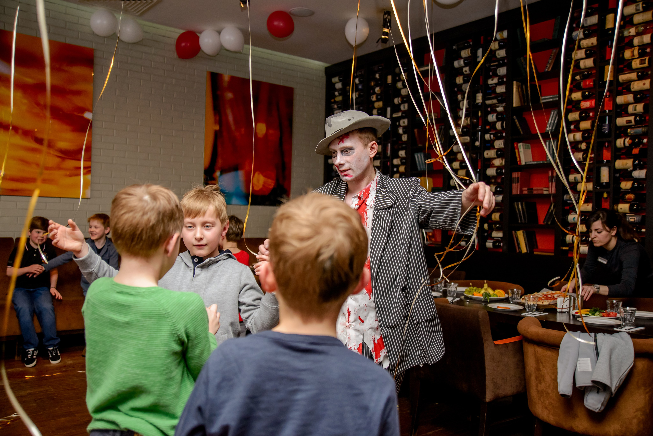 Детский день рождения в ресторане