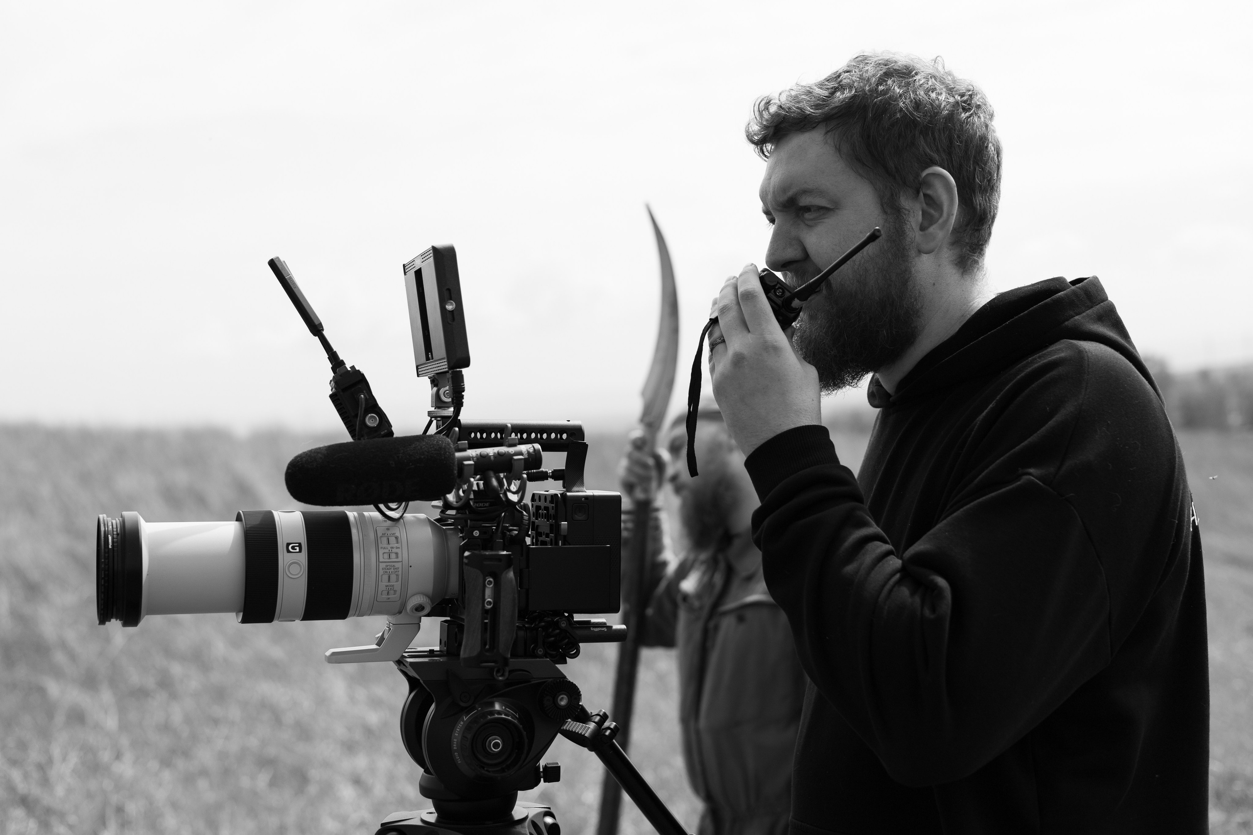 Бэкстейдж-съемка рекламы охранной компании «Тамерлан». Фотограф Белов Тимофей | Красноярск