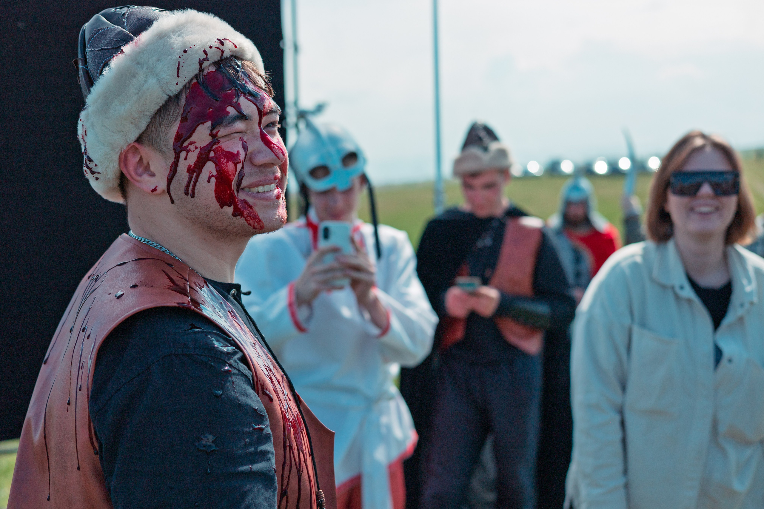 Бэкстейдж-съемка рекламы охранной компании «Тамерлан». Фотограф Белов Тимофей | Красноярск