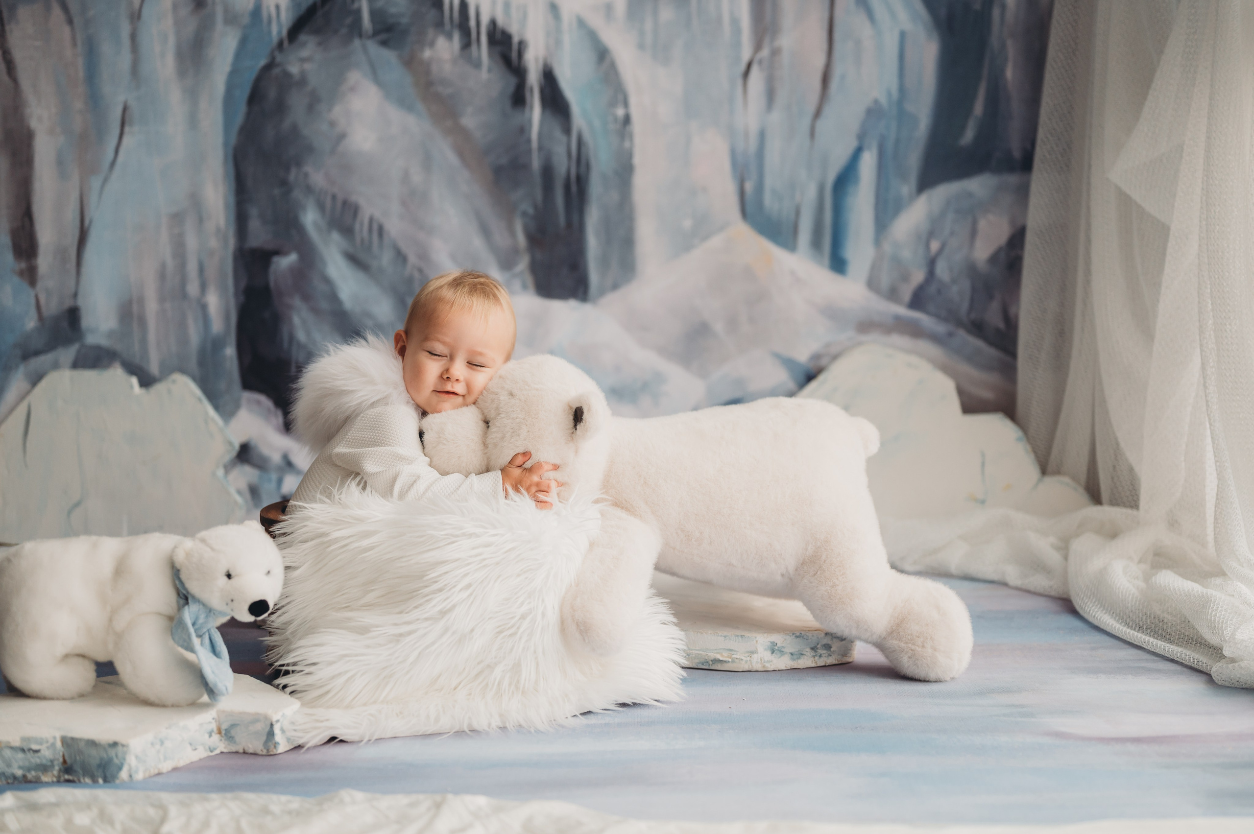 Мишка на севере. Детская и семейная фотостудия Ирины Гладких