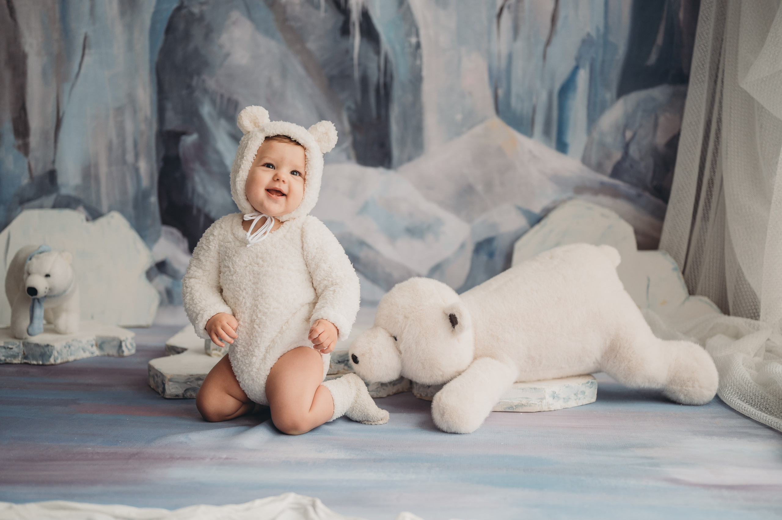 Мишка на севере. Детская и семейная фотостудия Ирины Гладких