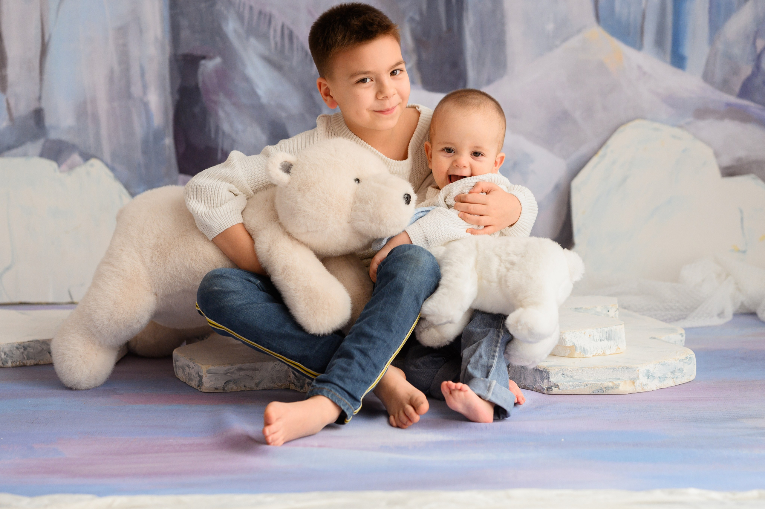 Мишка на севере. Детская и семейная фотостудия Ирины Гладких