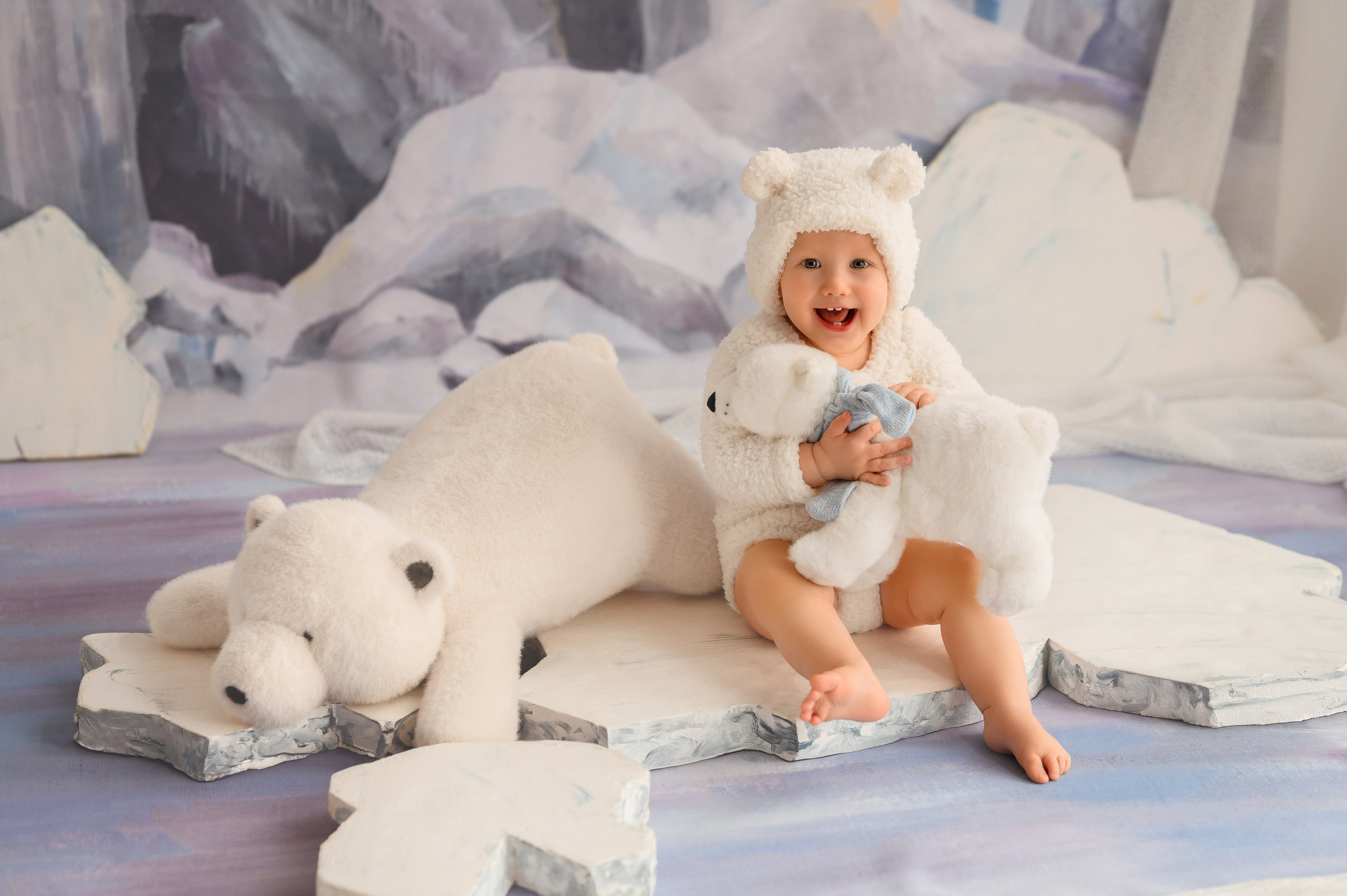 Мишка на севере. Детская и семейная фотостудия Ирины Гладких