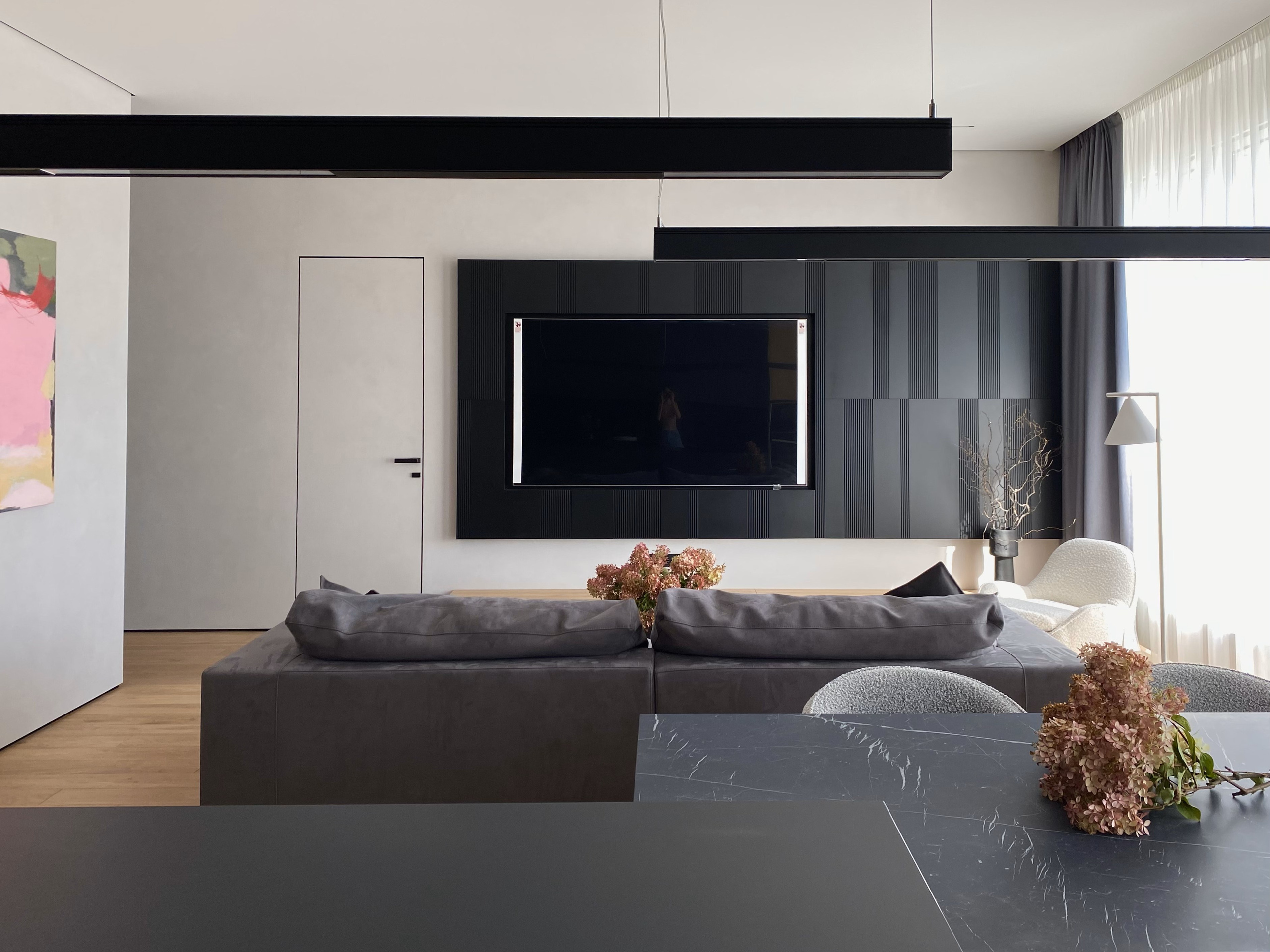 Квартира с видом на Неву, 140 м². Дизайнер интерьера, Санкт-Петербург