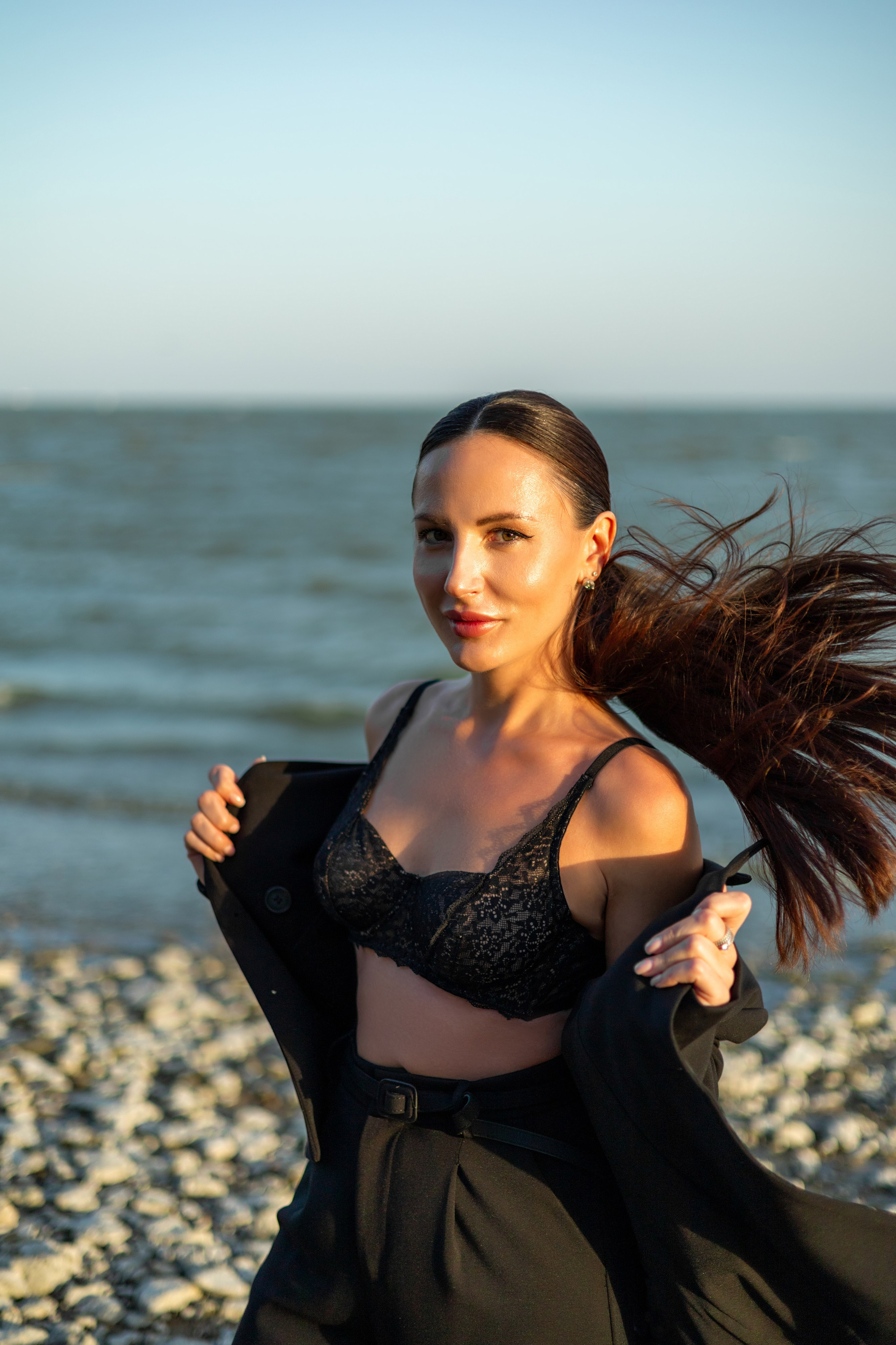 Съемки на улице. Анна Злищева