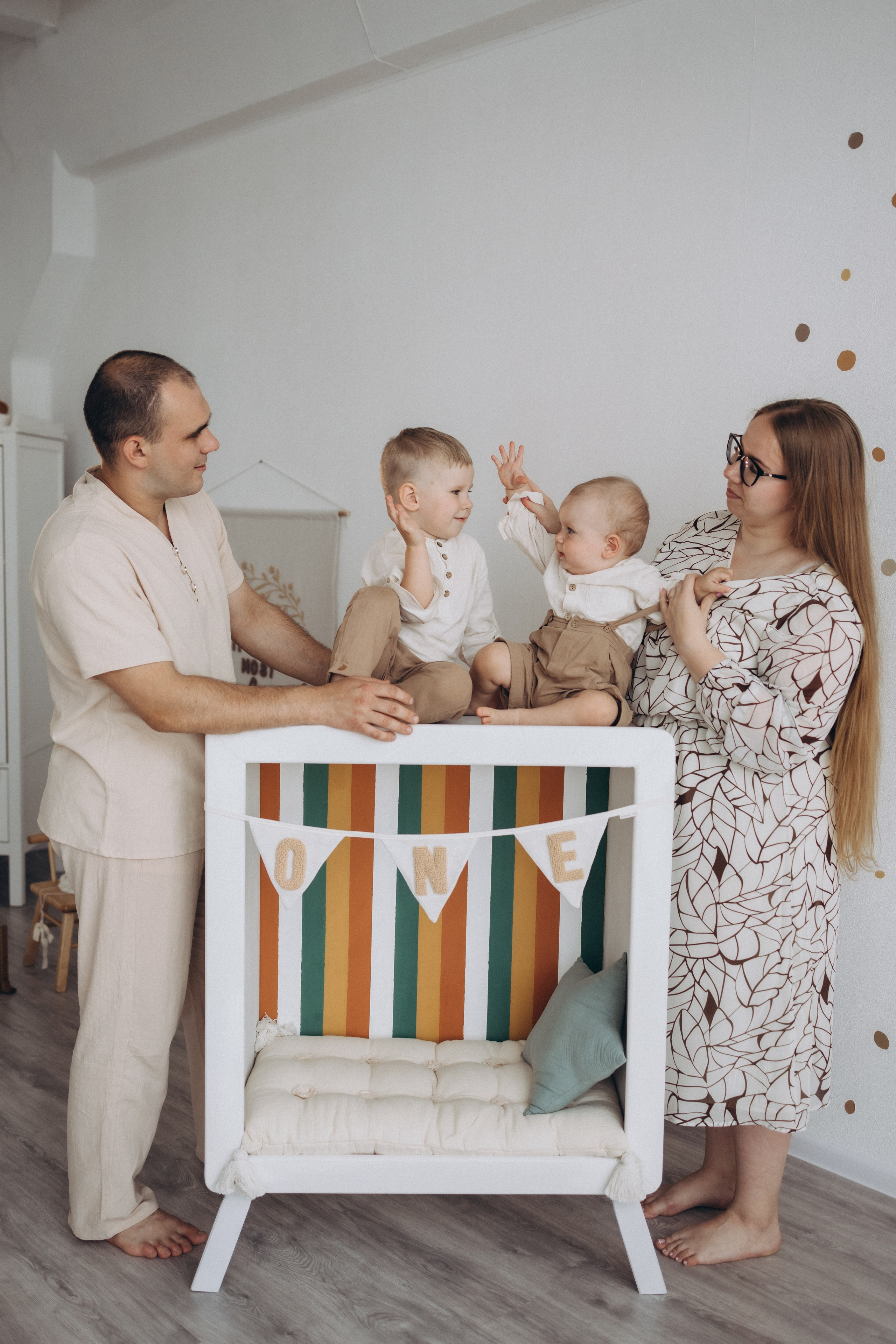 Никита, Любовь, Тимофей, Михаил. Фотограф Нижний Новгород