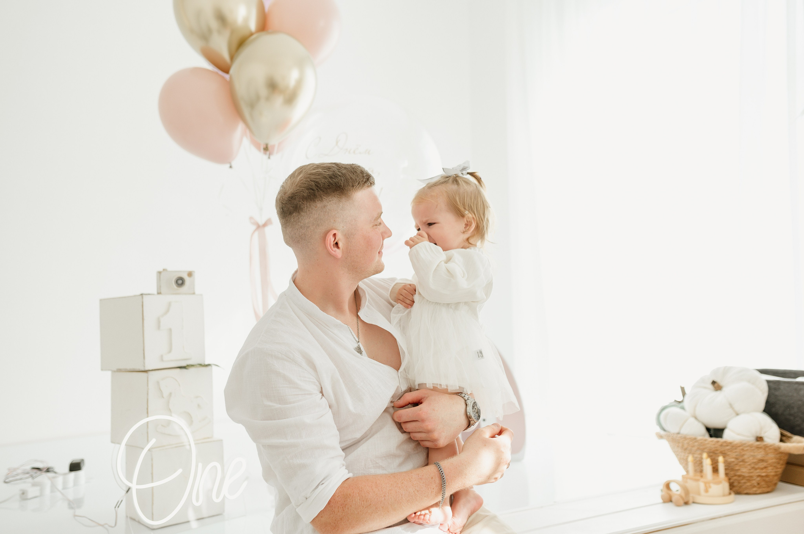 Лере 1 годик. Семейный и детский фотограф в Туле
