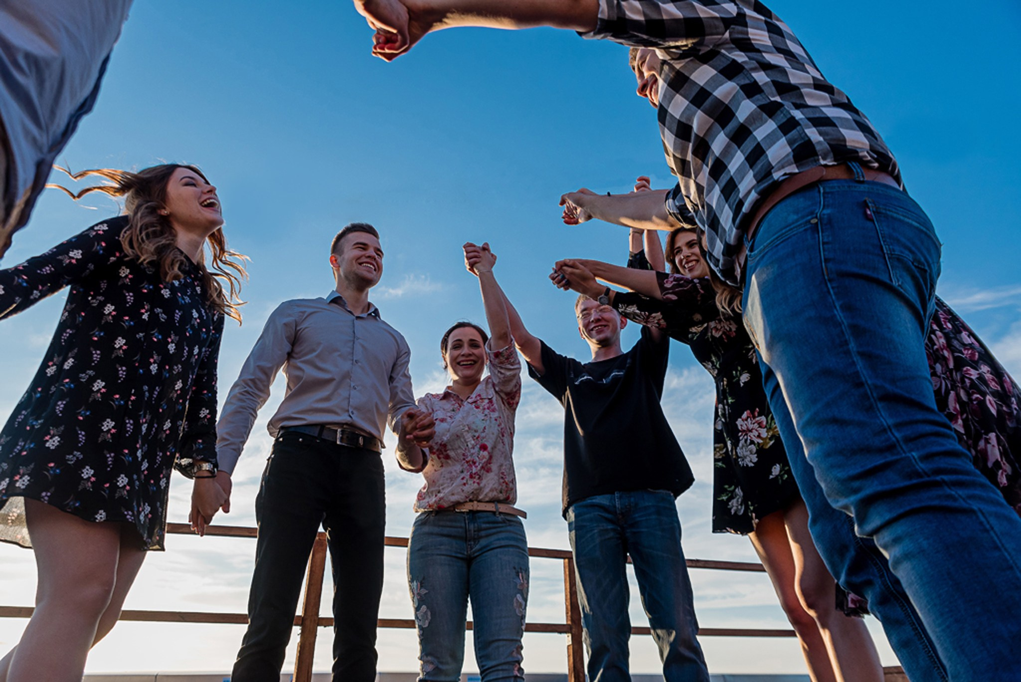 Вечеринка на крыше. Свадебный и семейный фотограф из Санкт-Петербурга Климов Анатолий