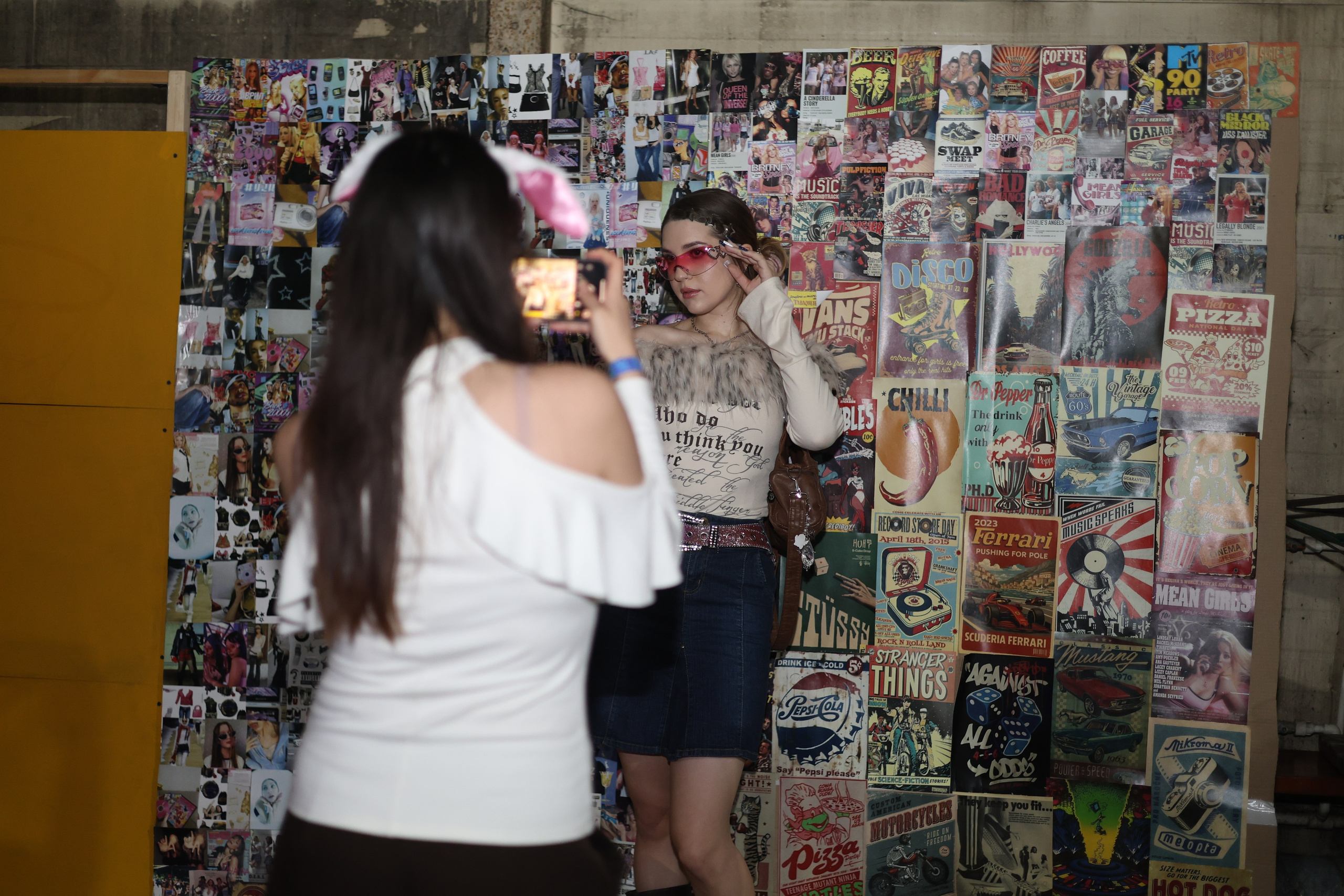 Student american-style party. Mintonov's Film Studio