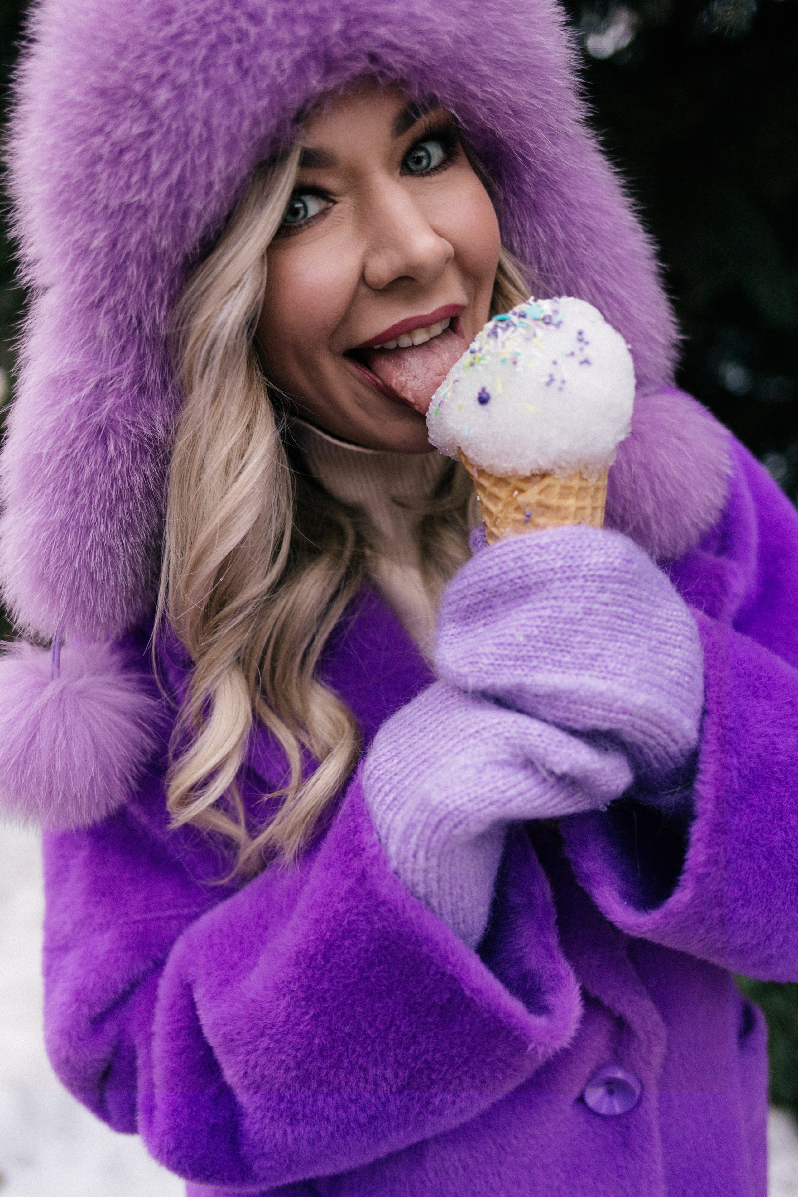 Зимняя сказка для Анны. Фотограф Елена Кириллова