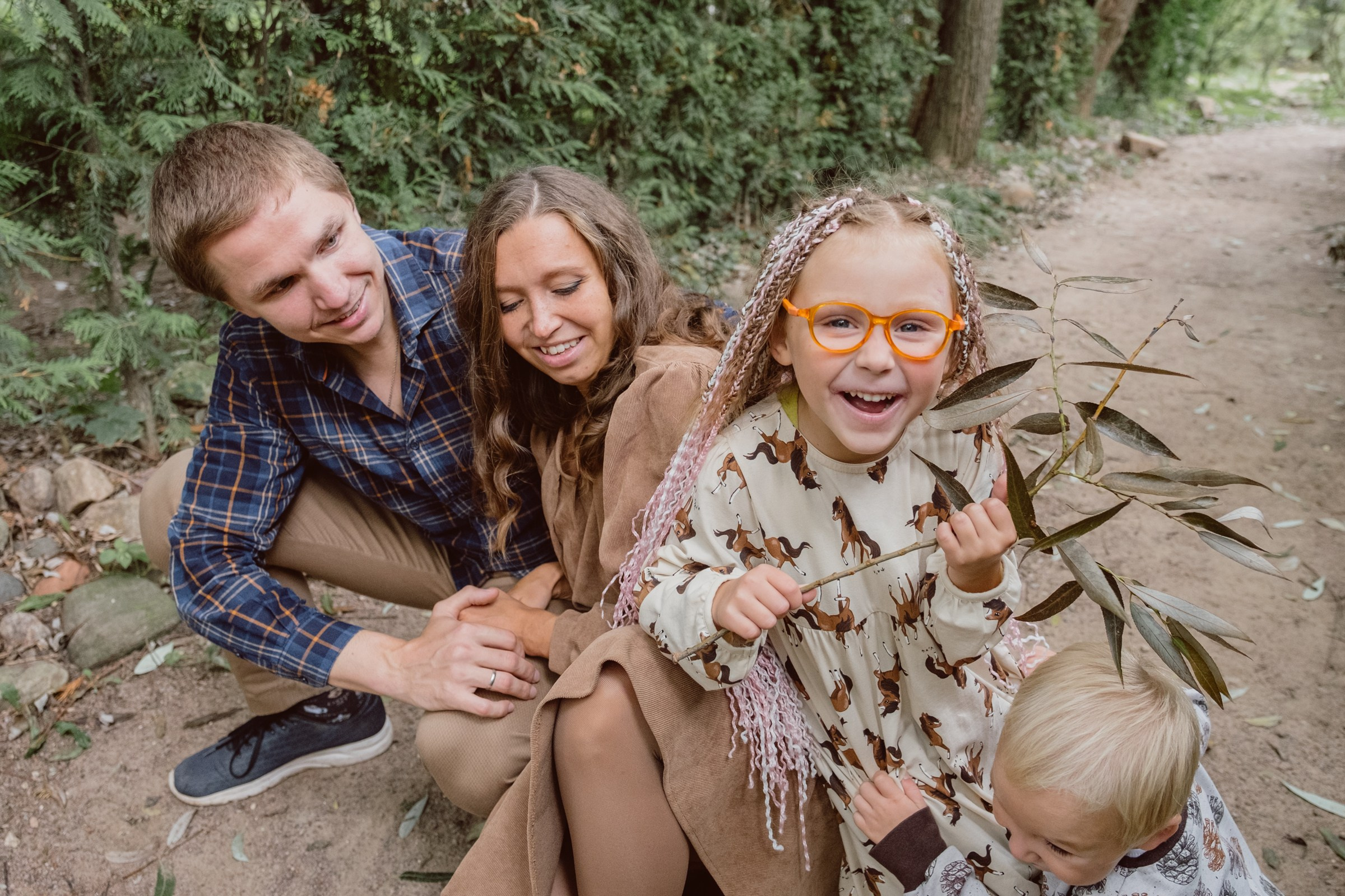 В парке. Свадебные и семейные фотографы в Москве Максим и Оксана Первомай