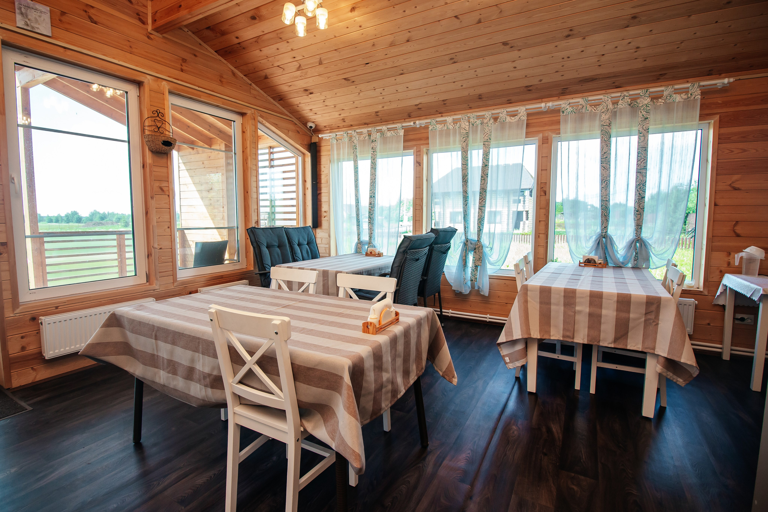 База отдыха в Тверской области. Кафе и развлечения. Фотограф недвижимости и контент-съемки в СПб